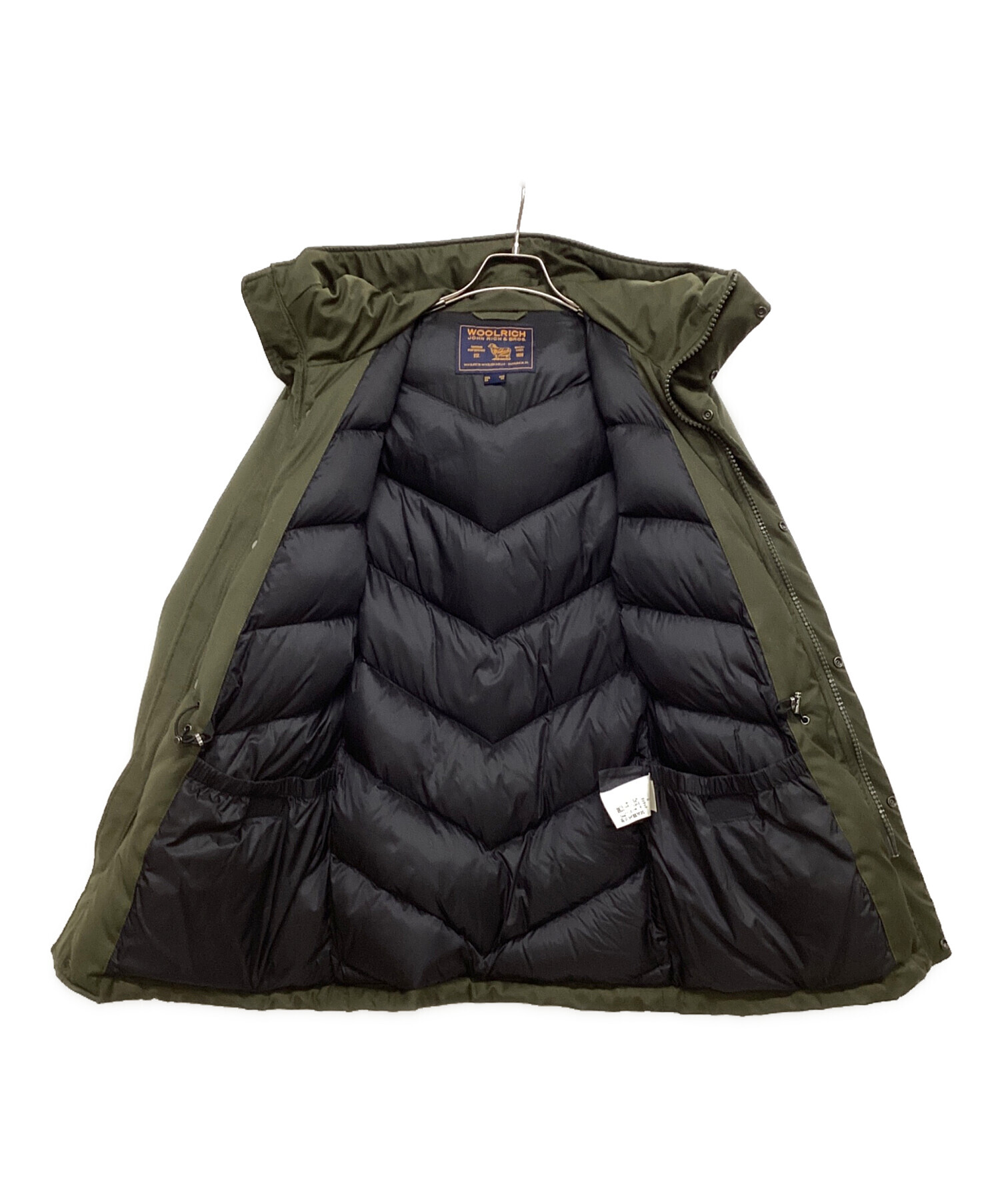中古・古着通販】WOOLRICH (ウールリッチ) ダウンジャケット オリーブ 