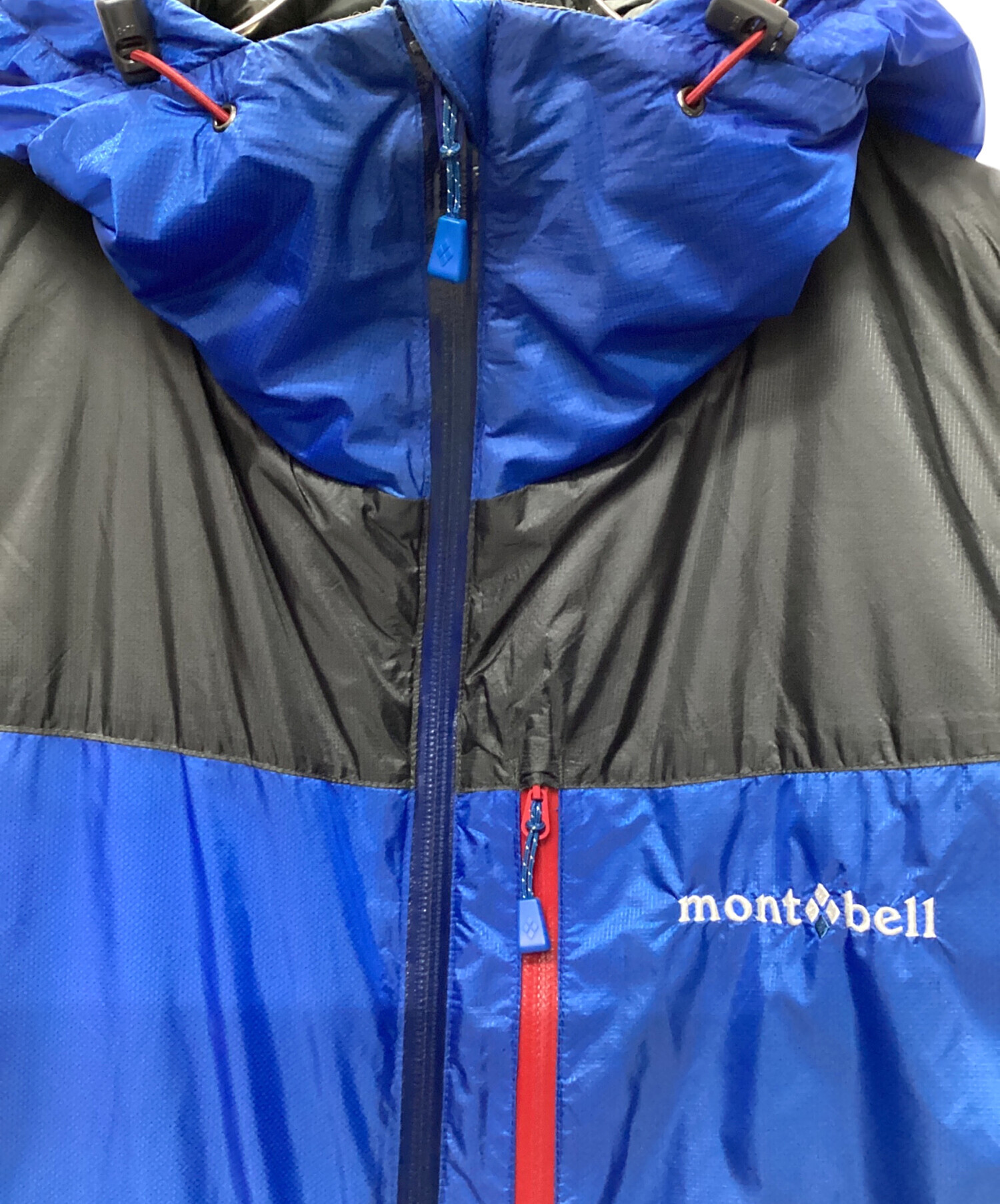 中古・古着通販】mont-bell (モンベル) フラットアイアンパーカ ブルー