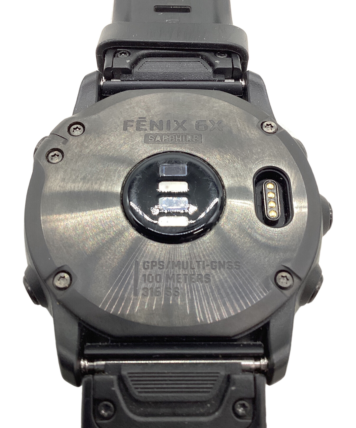 中古・古着通販】GARMIN (ガーミン) fenix 6X Sapphire Black DLC 