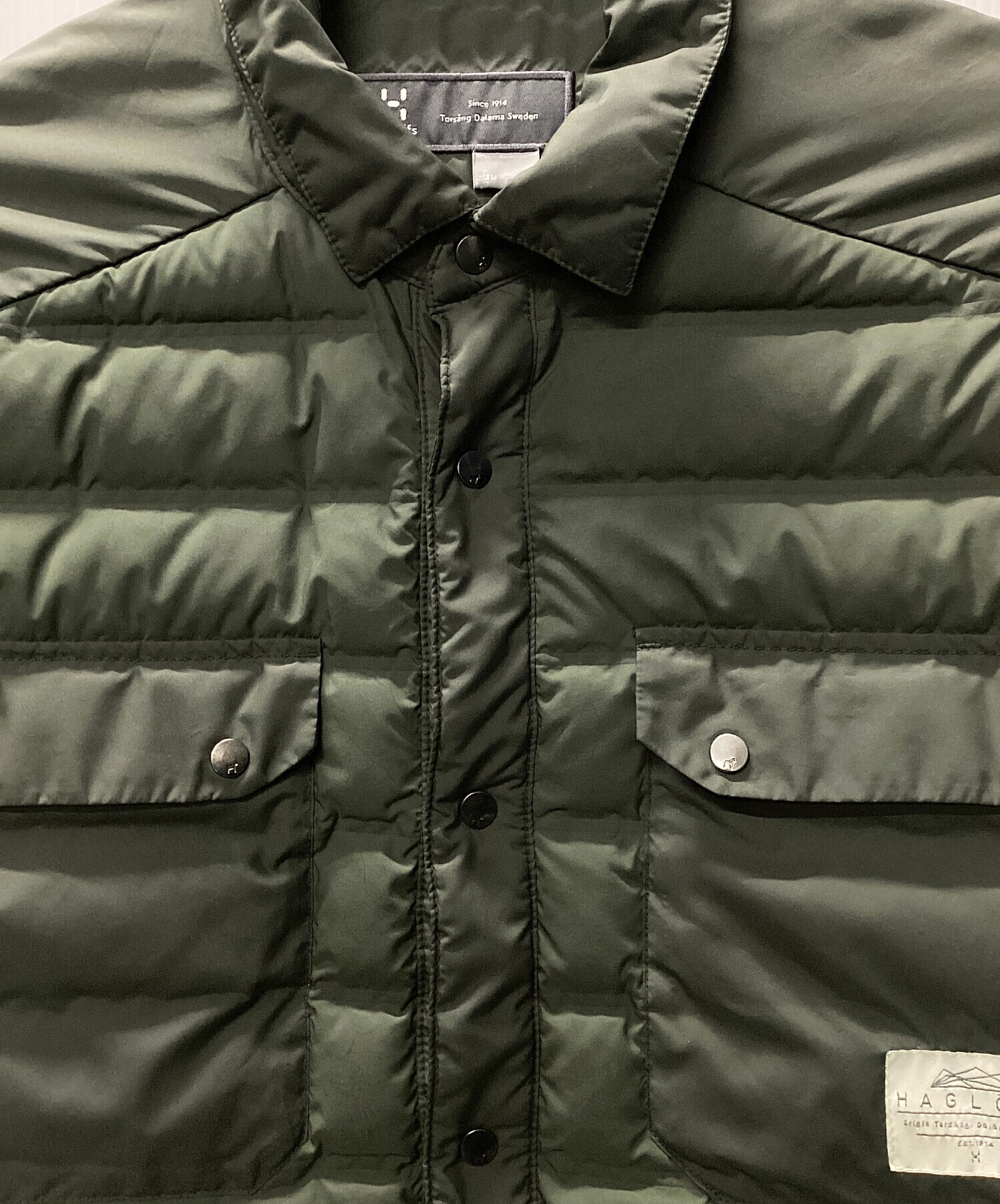 中古・古着通販】HAGLOFS (ホグロフス) Tallberg Down Jacket オリーブ