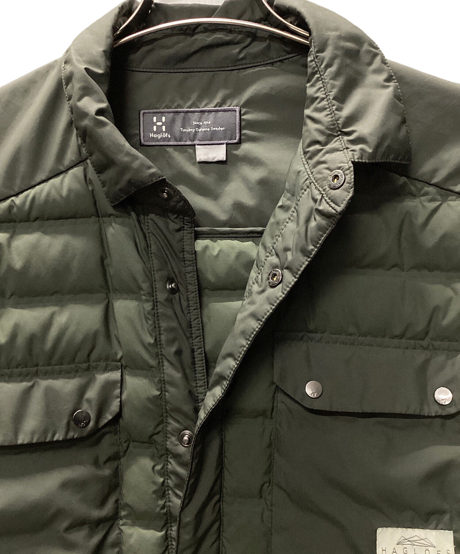 中古・古着通販】HAGLOFS (ホグロフス) Tallberg Down Jacket オリーブ