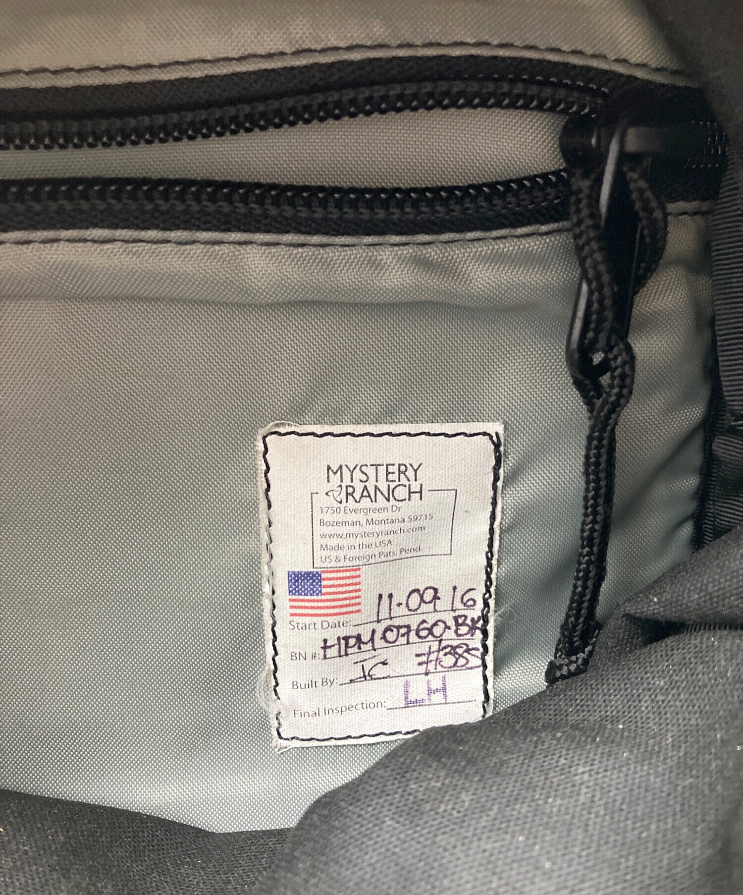ミステリーランチ ヒップモンキー フォリッジ USAタグ 中古・古着通販】MYSTERY RANCH (ミステリーランチ) ヒップモンキー
