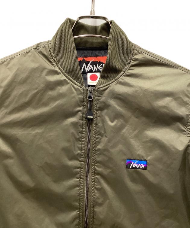 中古・古着通販】NANGA (ナンガ) Orange (オレンジ) MA-1 オーロラ 