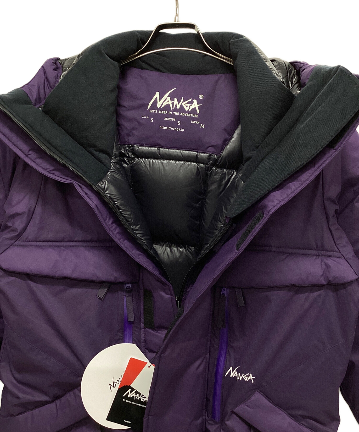 中古・古着通販】NANGA (ナンガ) マウンテンビレーコート パープル