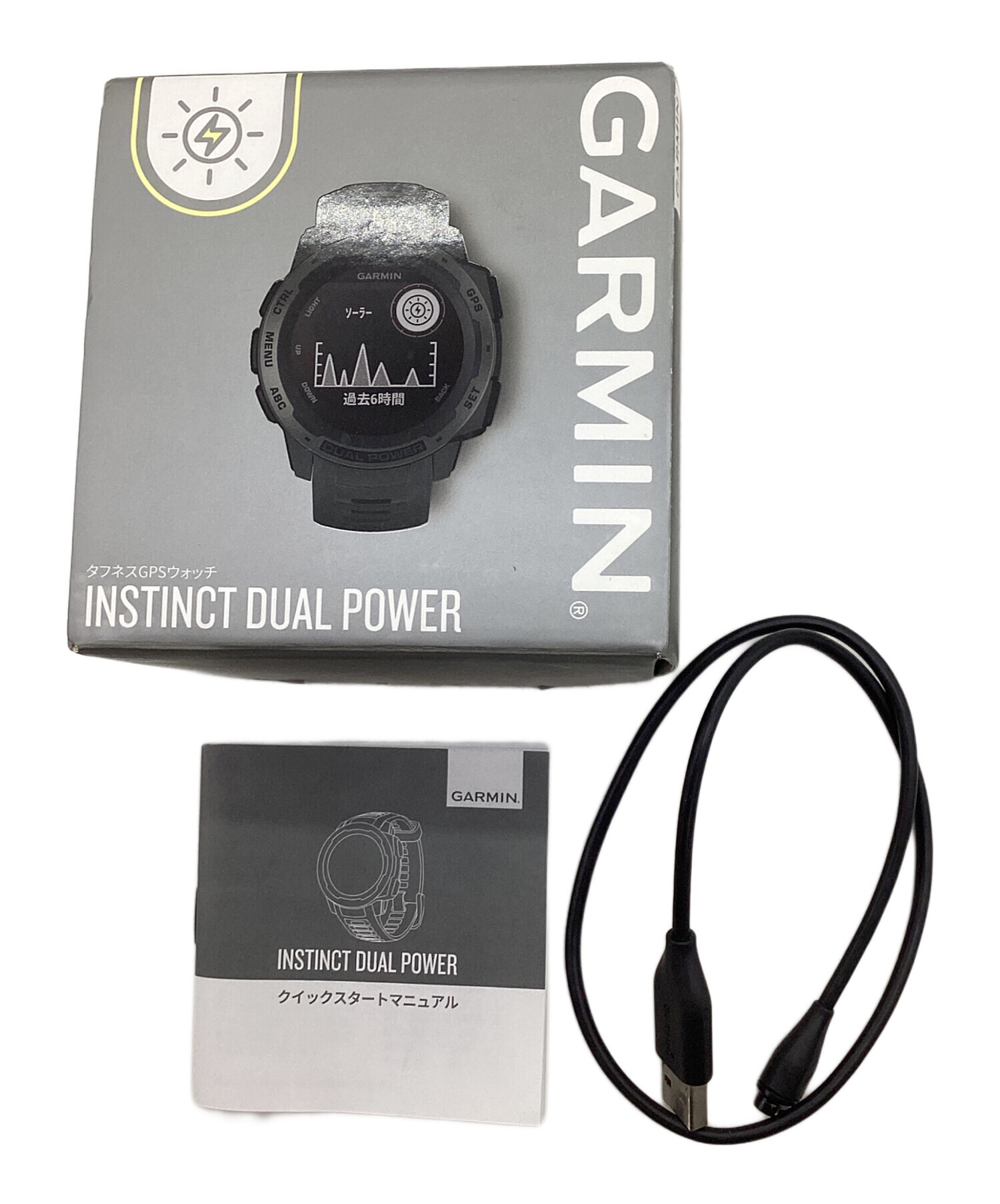 中古・古着通販】GARMIN (ガーミン) INSTINCT DUAL POWER｜ブランド