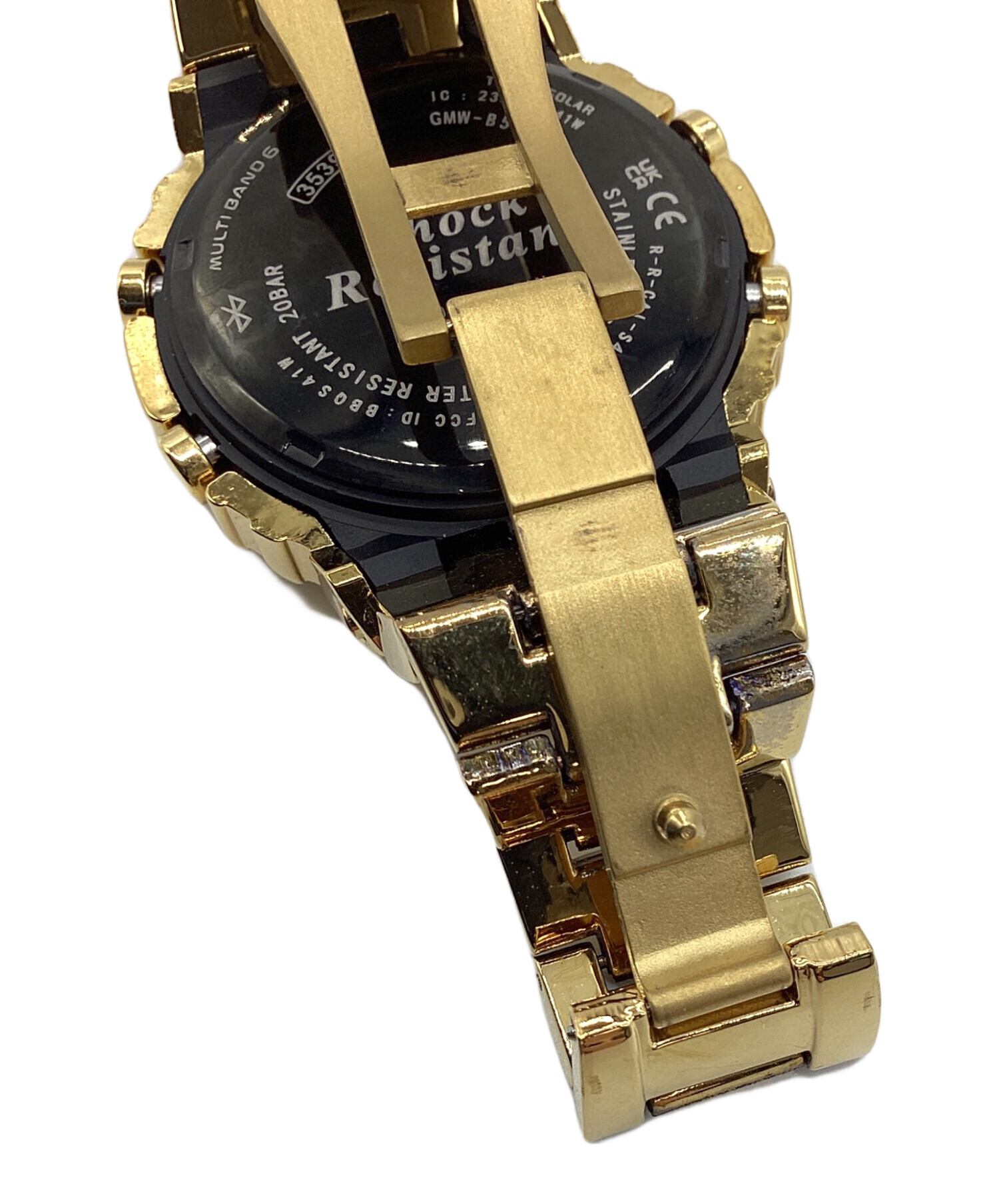 CASIO G-SHOCK 中古デジタル腕時計　ゴールド　カスタム品 中古・古着通販】CASIO (カシオ) G-SHOCK ゴールド｜ブランド・古着