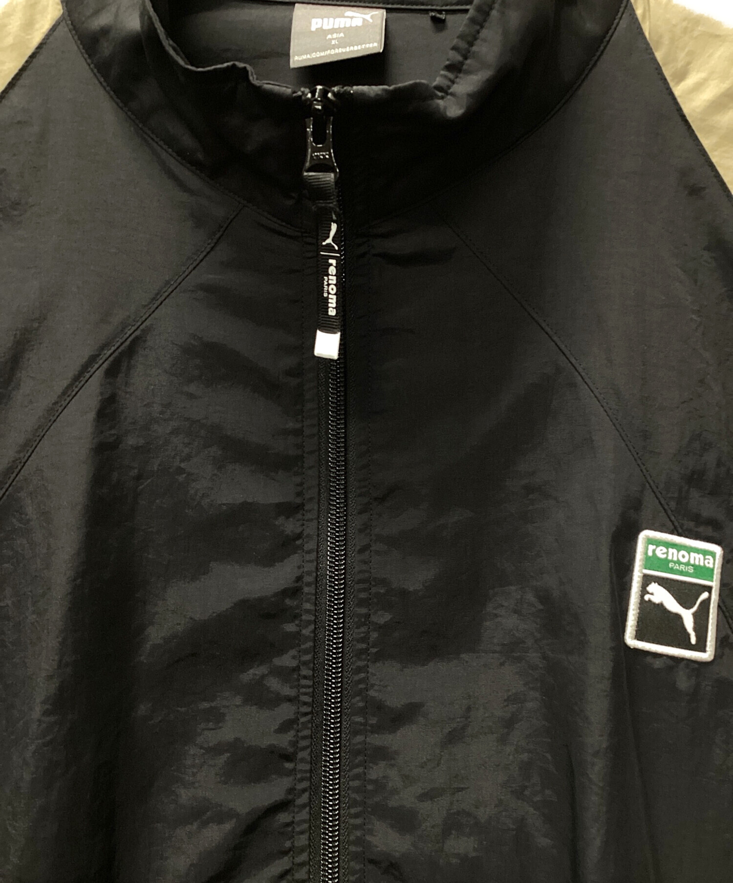 renoma ジャケット ブラック　レノマ　柄　メンズ　ブランド　古着 中古・古着通販】PUMA (プーマ) renoma (レノマ) ナイロンスウィッチ