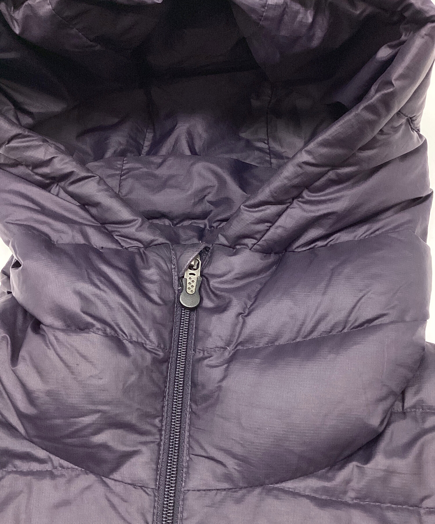 パタゴニア ダウン セーター フーディ XS パープル 中古・古着通販】Patagonia (パタゴニア) ダウン セーター フルジップ