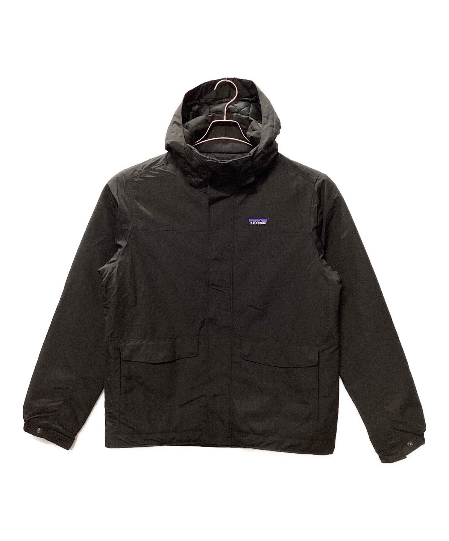 とーマスさま専用　patagonia メンズナイロンジャケット S ブラック 中古・古着通販】Patagonia (パタゴニア) イスマス・ジャケット