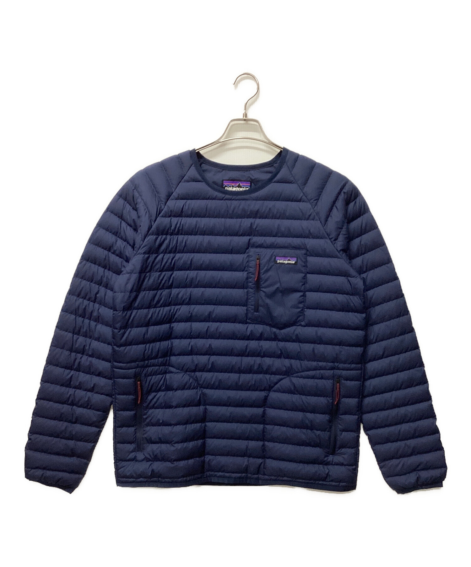 【新品未使用】patagonia サイレントクルーダウン　Ｍsize 中古・古着通販】Patagonia (パタゴニア) サイレントダウンクルー