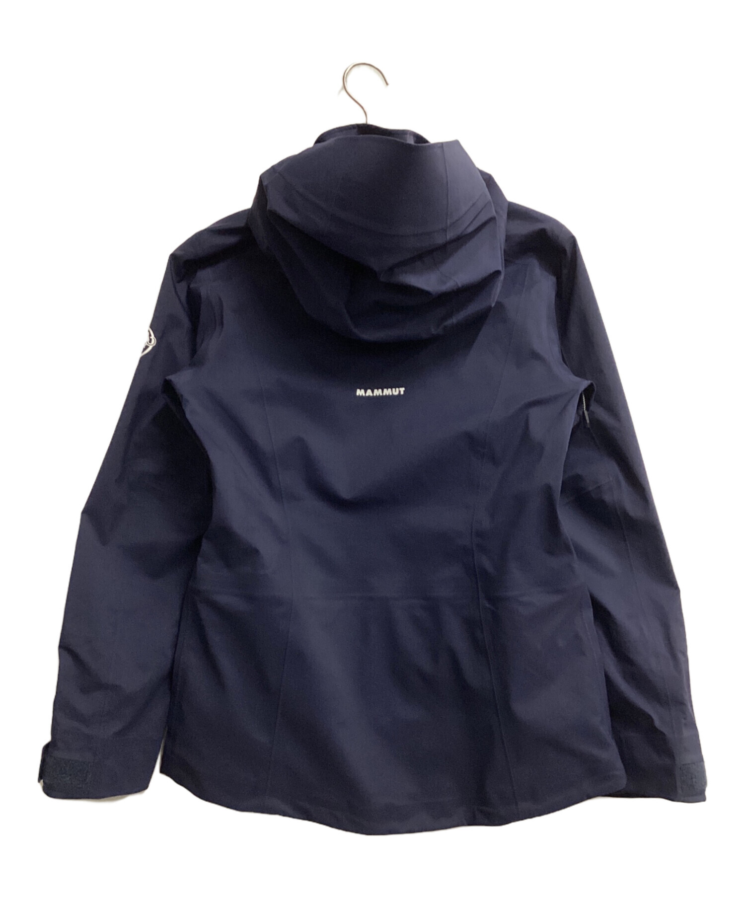 ゲリラセール ‼️美品【MAMMUT】フードジャケット レディース M ネイビー マムート（MAMMUT）（レディース）アウター MACUN 2.0 ソフトシェル