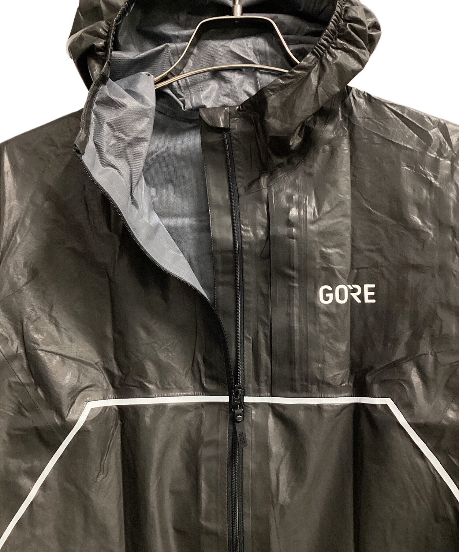 ゴアウェア GORE WEAR C7 GTX プロ フーディッド ジャケット ダークグレー系 S【中古】 中古・古着通販】GORE (ゴア) R7 GTX SD Trail HD Jacket グレー