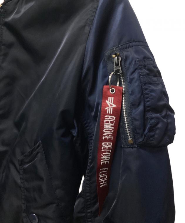 中古・古着通販】ALPHA (アルファ) MA-1 フライトジャケット ネイビー