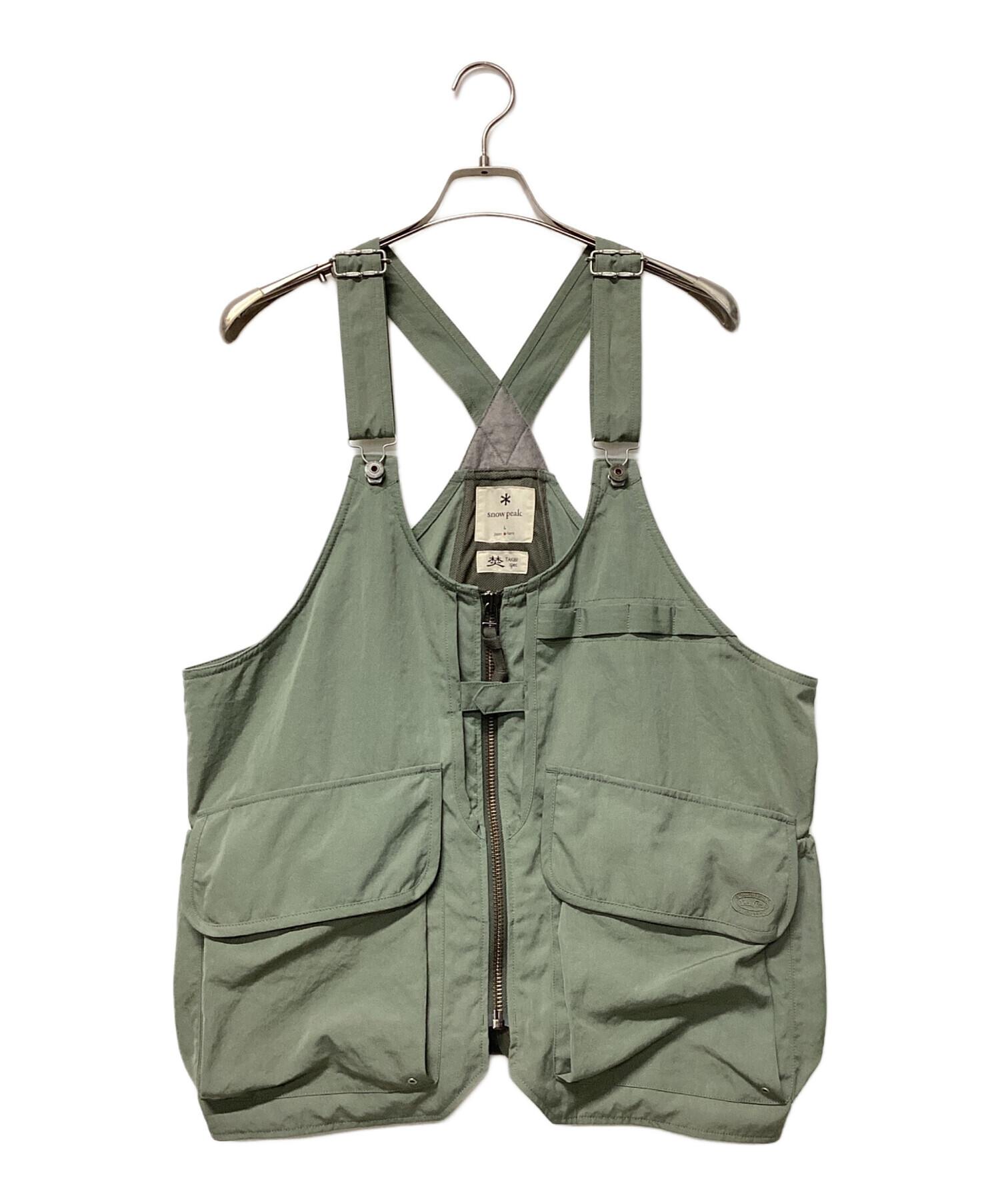 中古・古着通販】snow peak (スノーピーク) TAKIBI Weather Cloth Vest