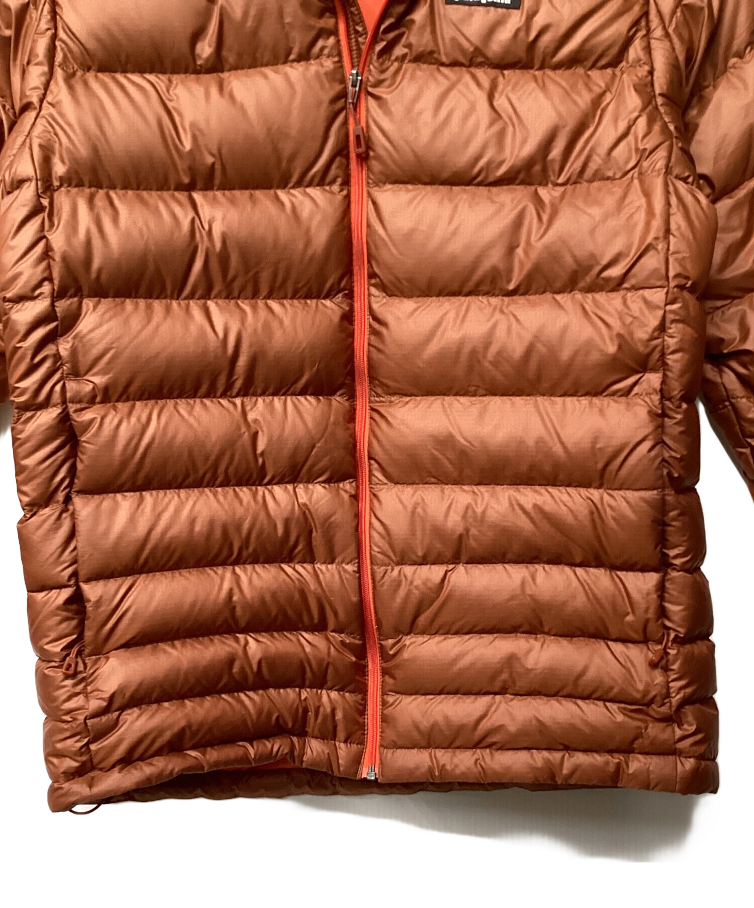 希少カラー★パタゴニア メンズ ハイロフトダウンフーディ ブラウン S　D859 希少カラー☆パタゴニア メンズ ハイロフトダウンフーディ ブラウン S