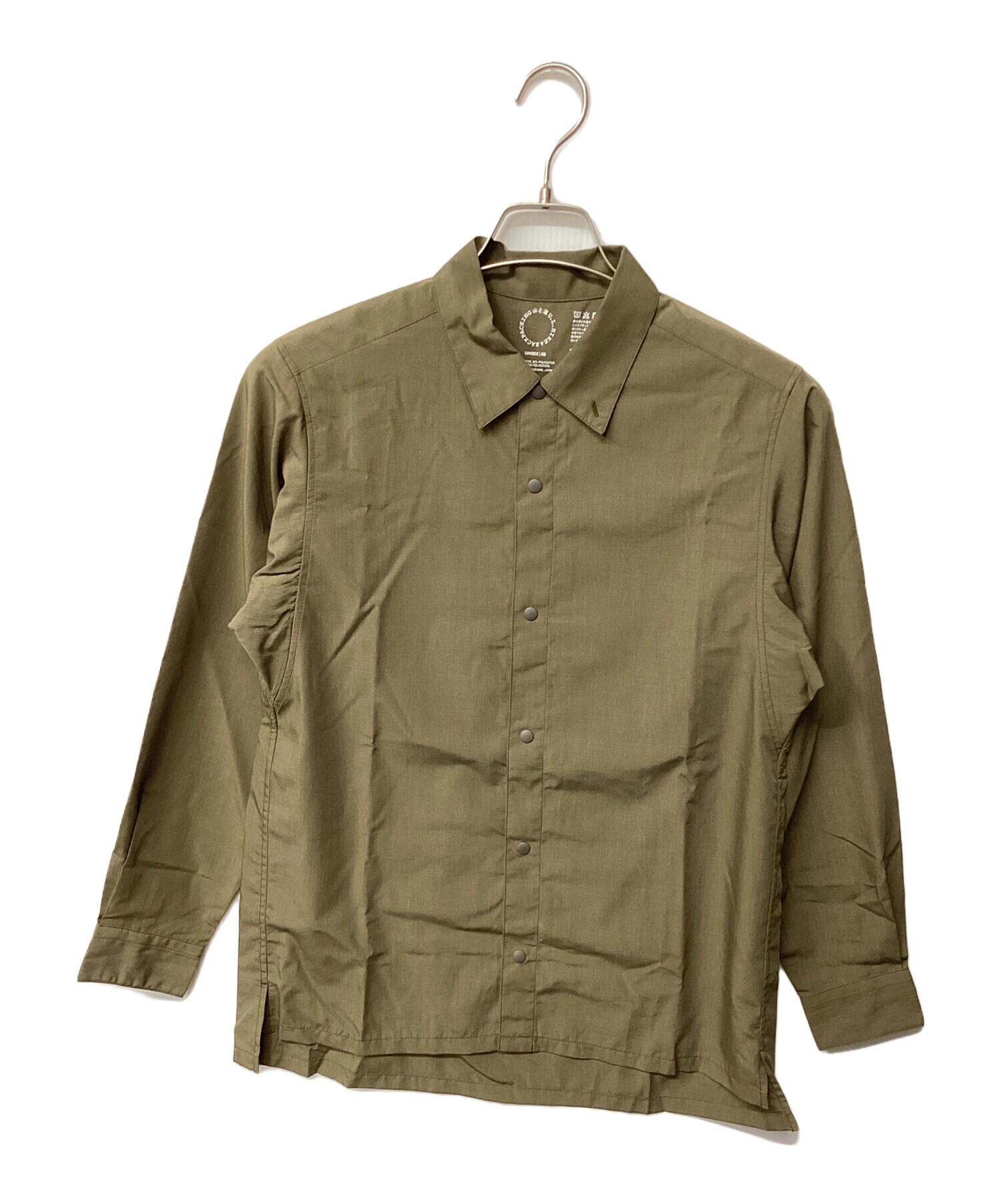 山と道 Bamboo Shirt XL Clove Broun 山と道 Bamboo Shirt Unisex