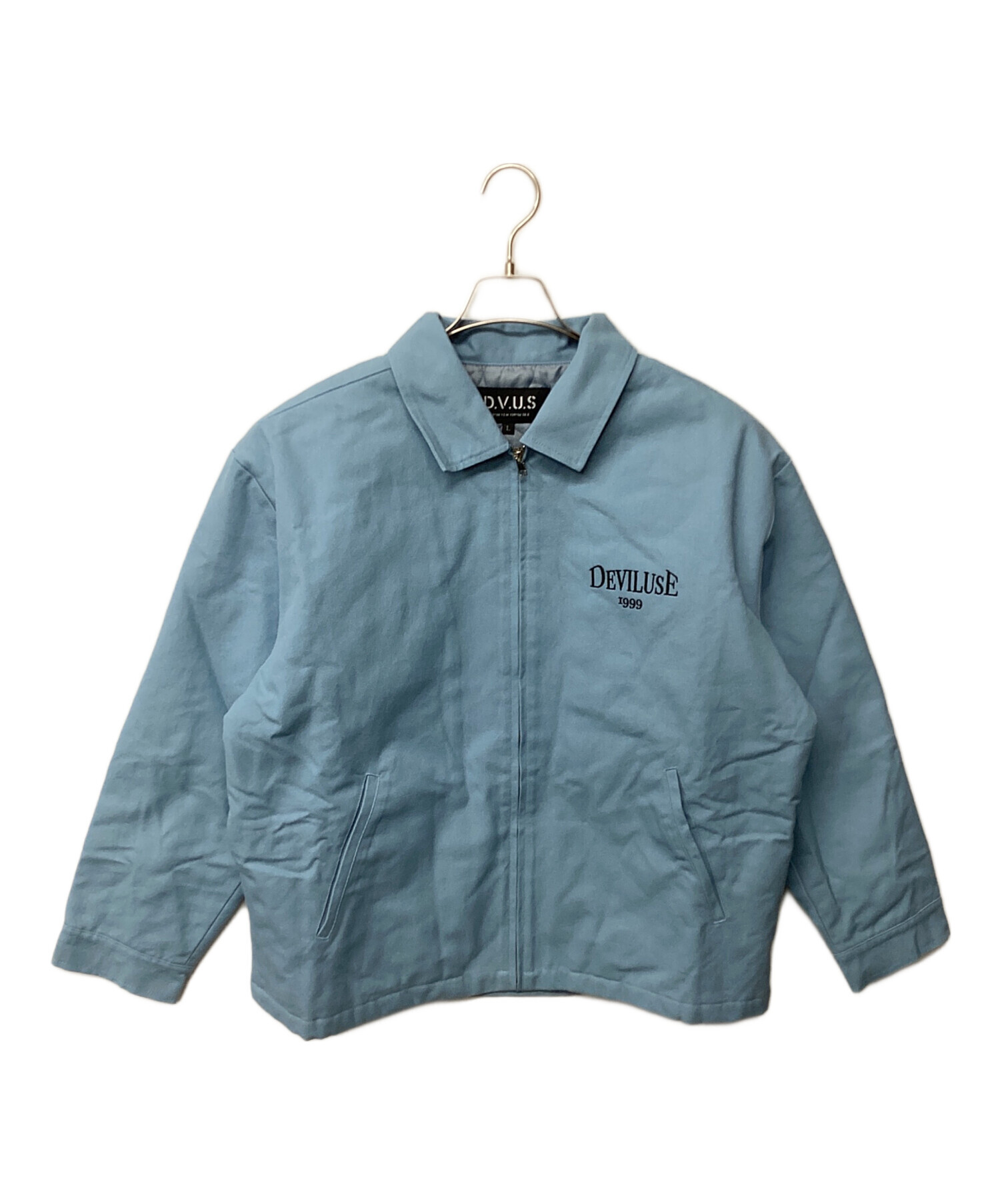 中古・古着通販】Deviluse (デビルユース) Work JKT スカイブルー 