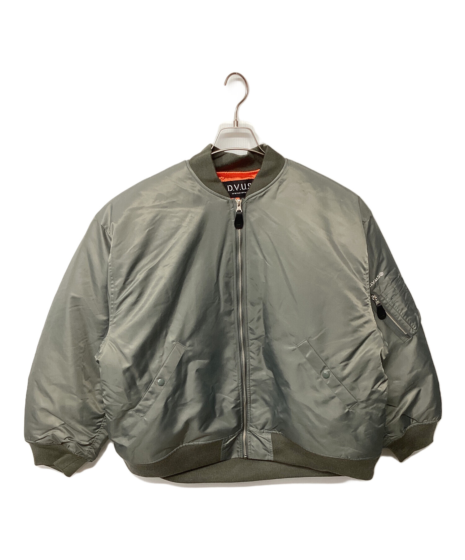 中古・古着通販】Deviluse (デビルユース) MA-1 グレー サイズ:L 未