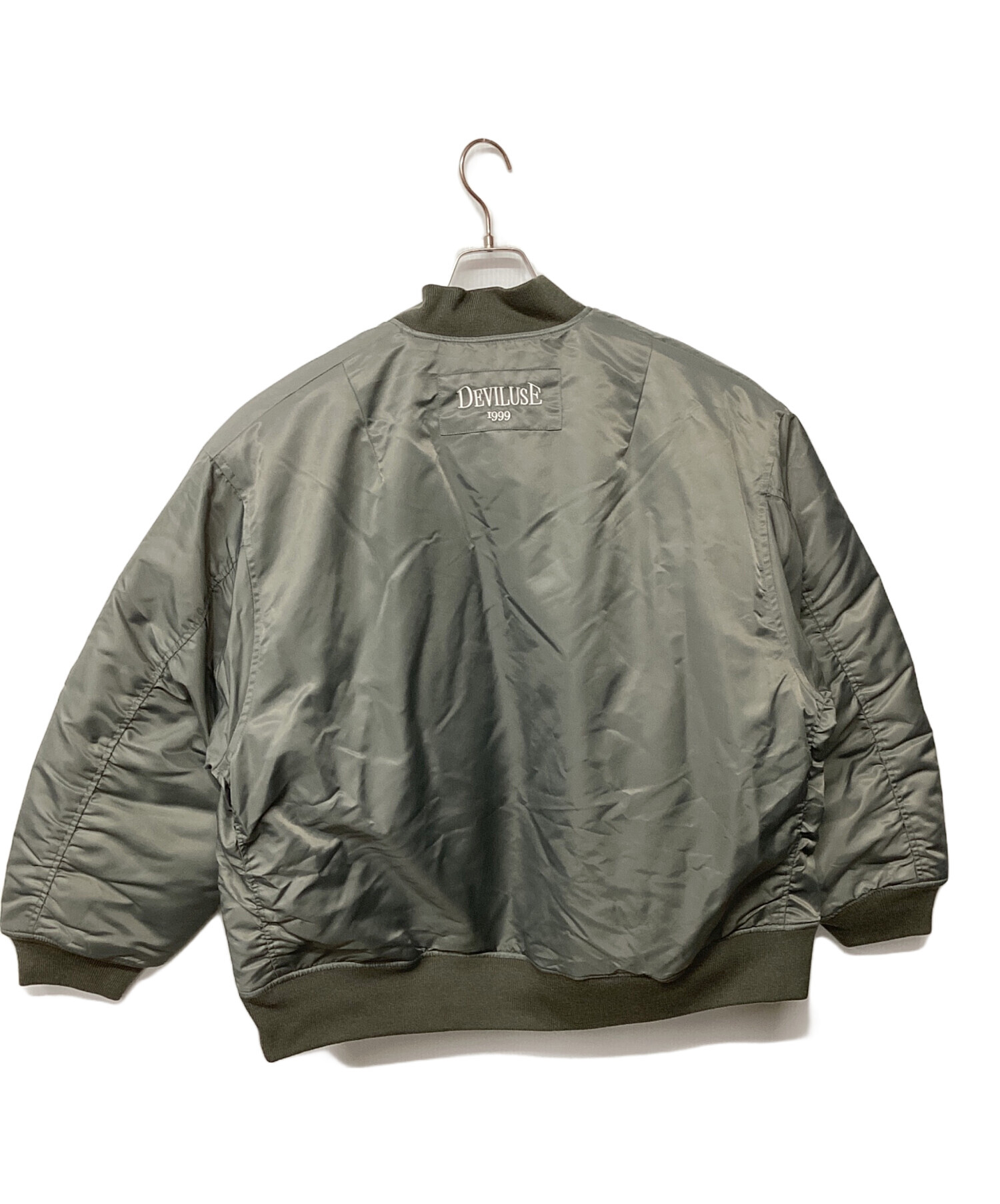 中古・古着通販】Deviluse (デビルユース) MA-1 グレー サイズ:L