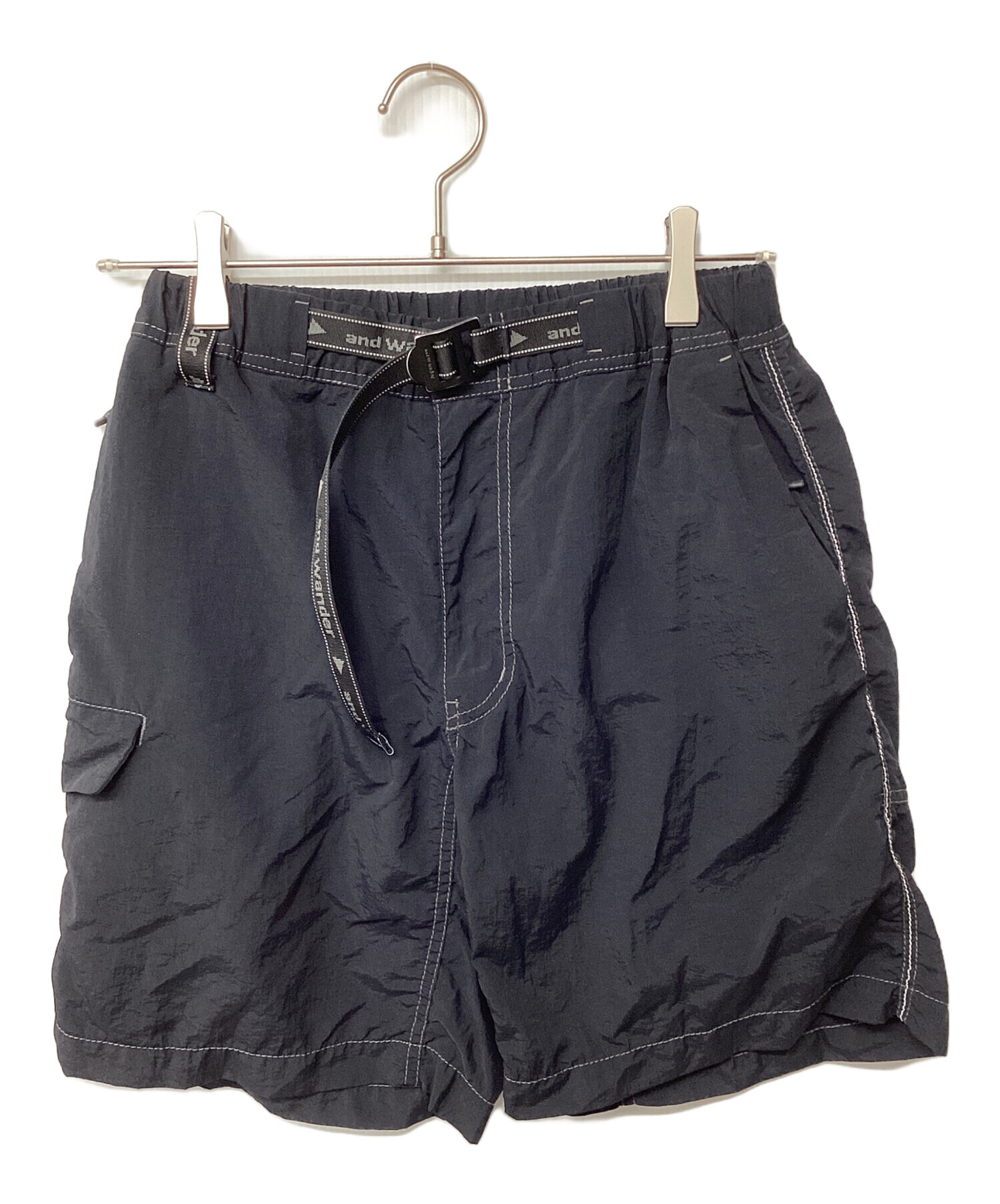中古・古着通販】and wander (アンドワンダー) Ny taffeta hiker short