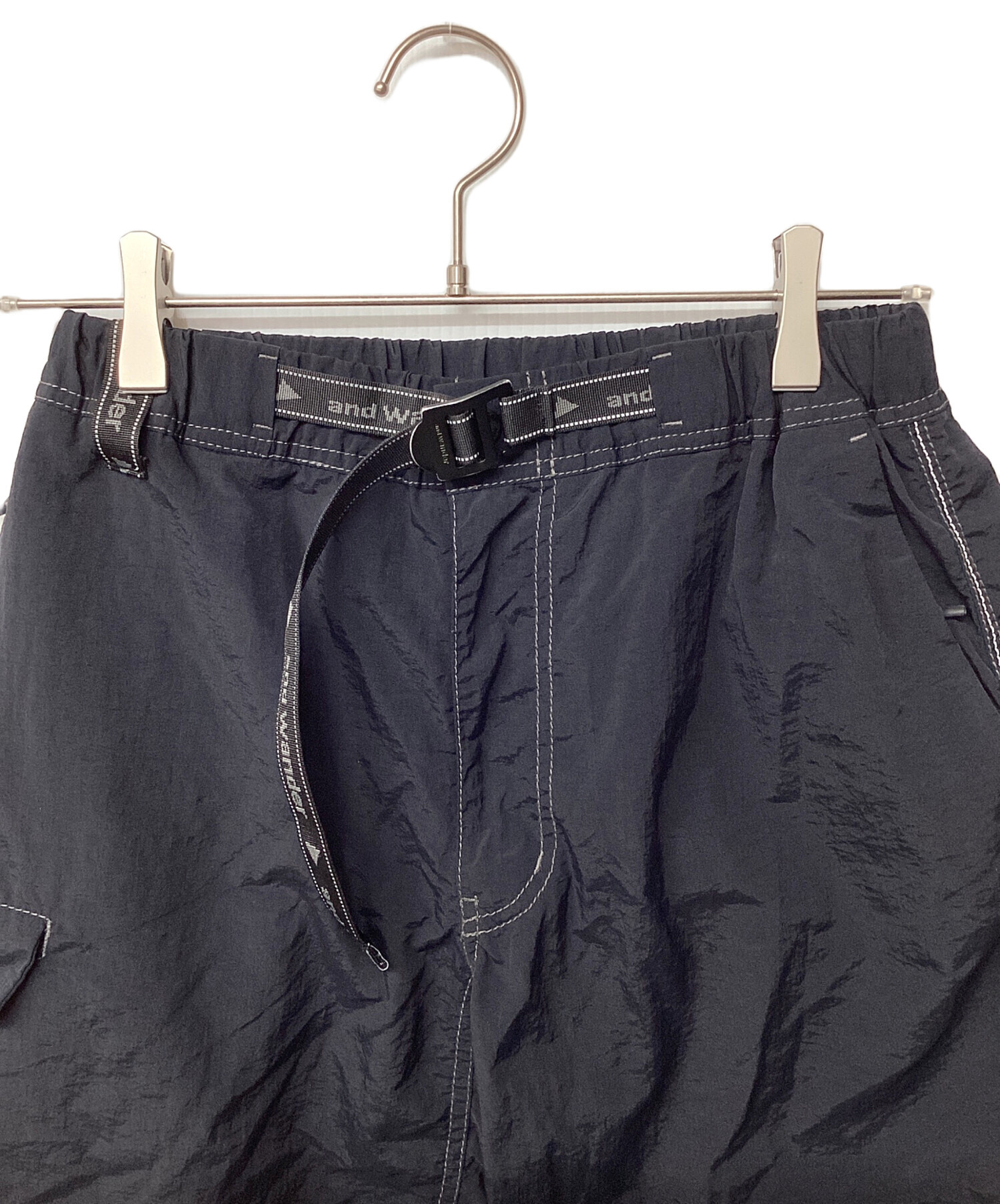中古・古着通販】and wander (アンドワンダー) Ny taffeta hiker short
