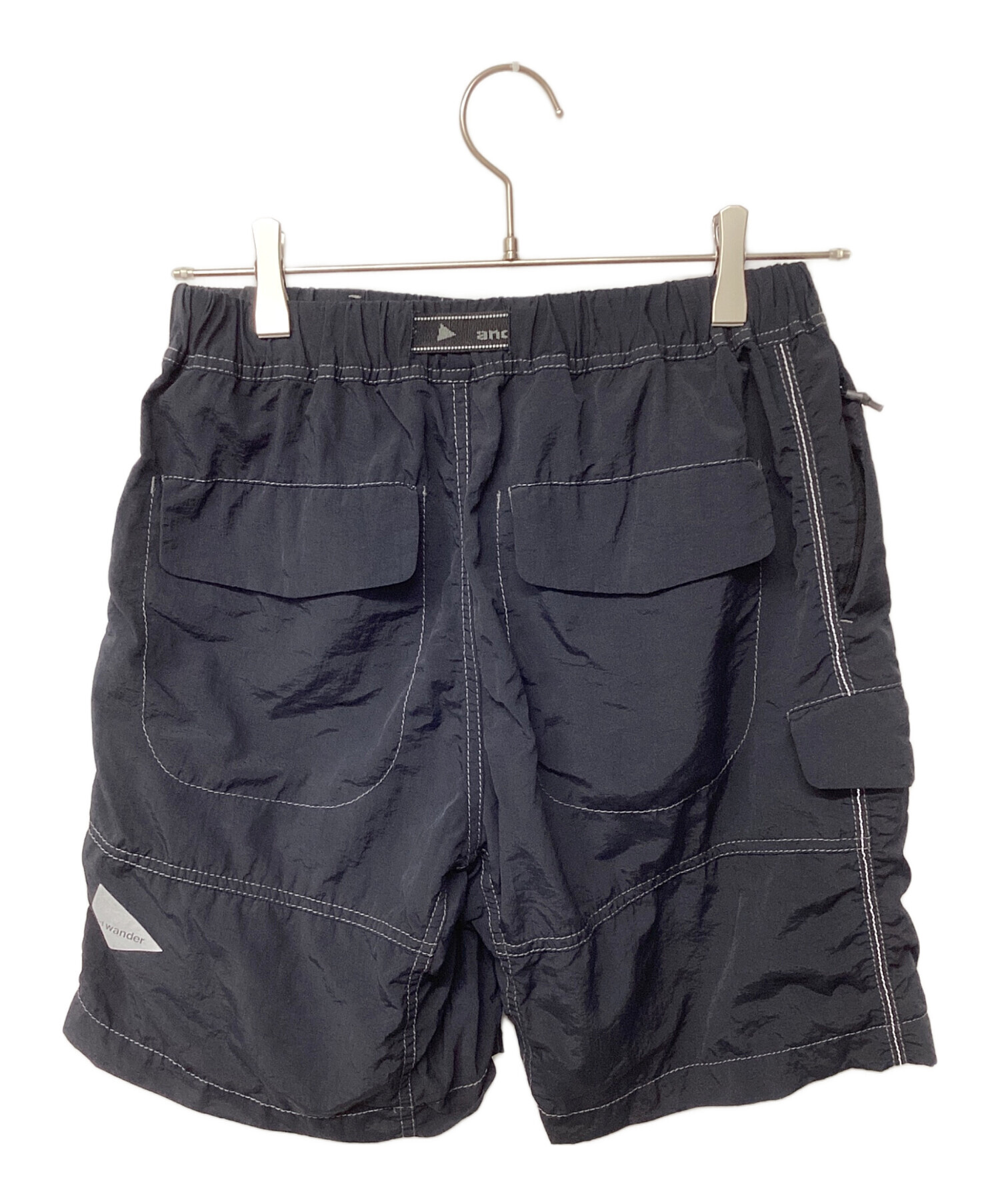 中古・古着通販】and wander (アンドワンダー) Ny taffeta hiker short
