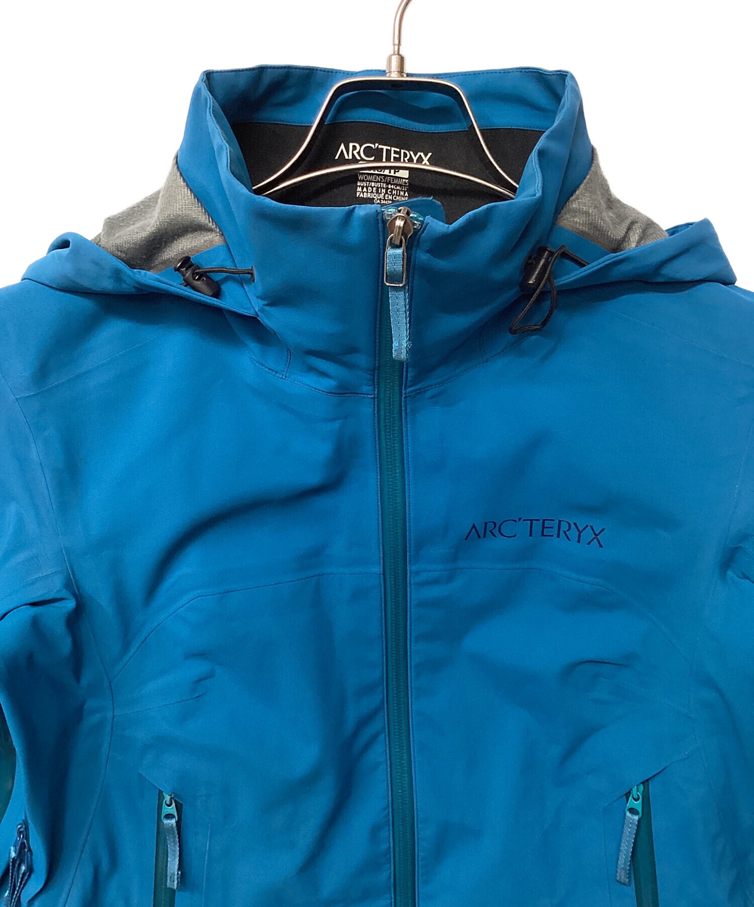 【廃盤】ARC'TERYX アークテリクスTenquille Blue tech 中古・古着通販】ARC'TERYX (アークテリクス) ハードシェルジャケット