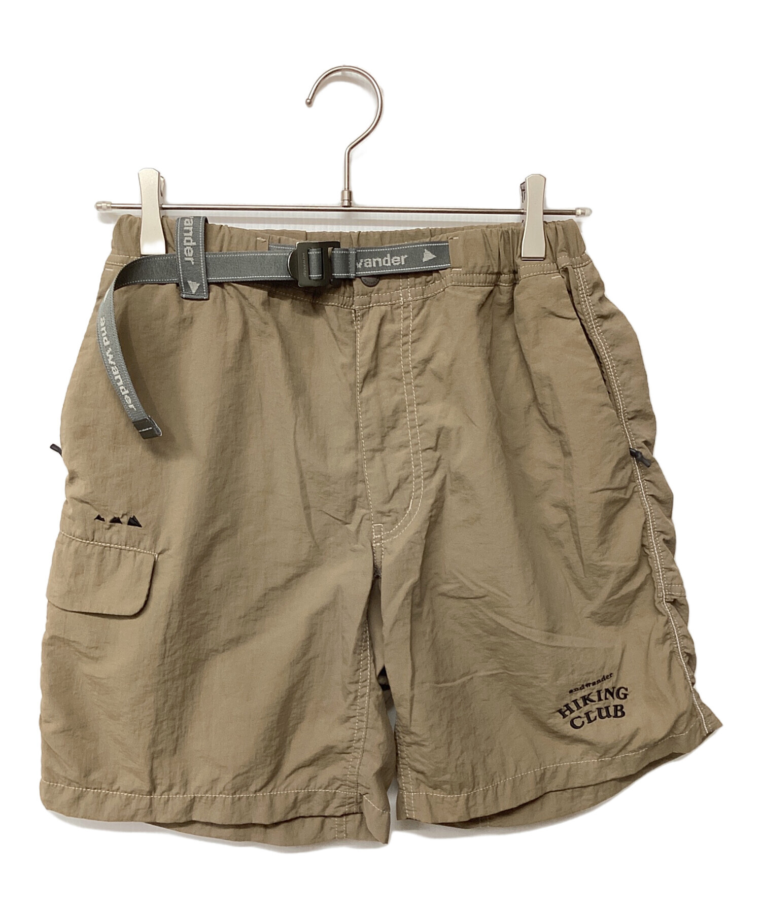 中古・古着通販】and wander (アンドワンダー) hiking club Ny taffeta