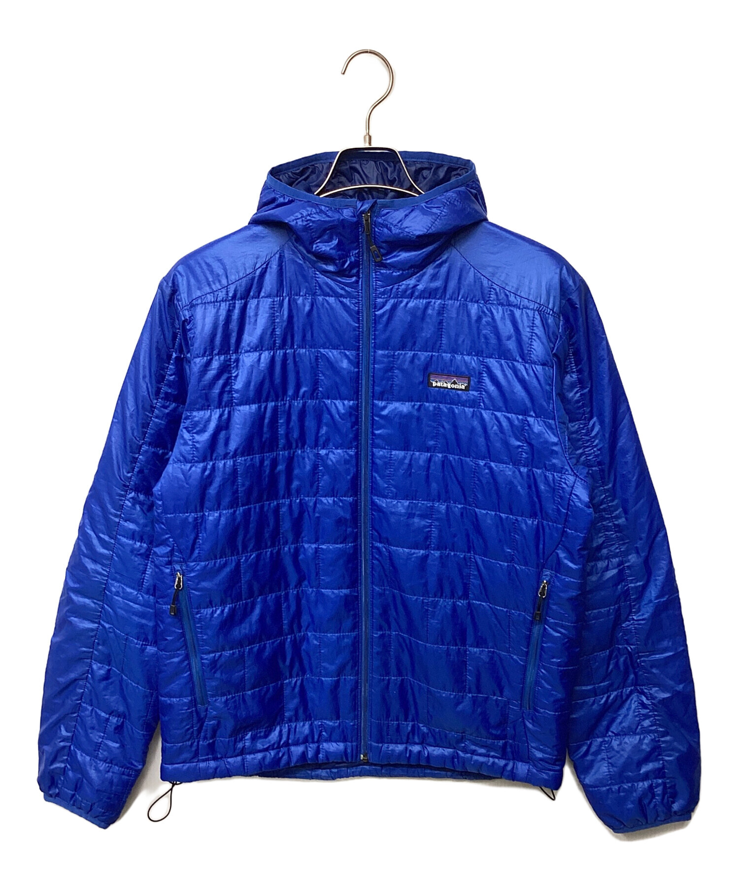 中古・古着通販】Patagonia (パタゴニア) ナノパフフーディー ブルー 