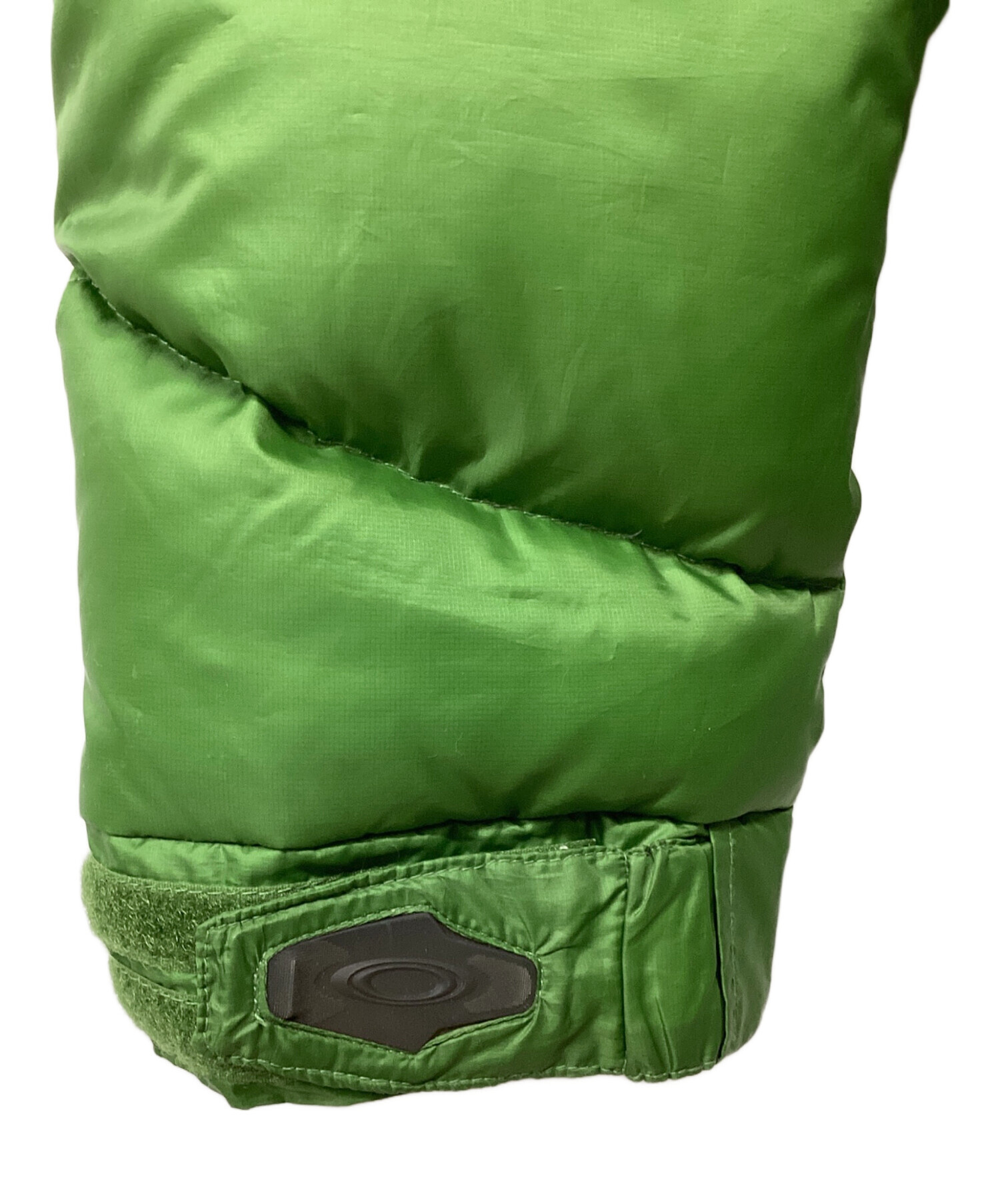美品 00s OAKLEY 軽量 ダウンジャケット カーキ ビッグサイズ 2XL 美品 00s OAKLEY 軽量 ダウンジャケット カーキ ビッグサイズ 2XL