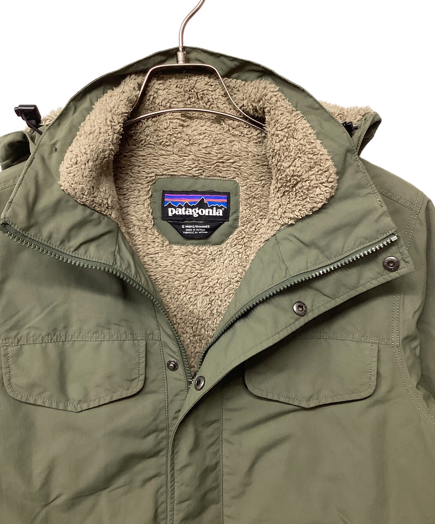 Patagonia イスマスパーカ Mサイズ オリーブ 中古・古着通販】Patagonia (パタゴニア) イスマスパーカ オリーブ