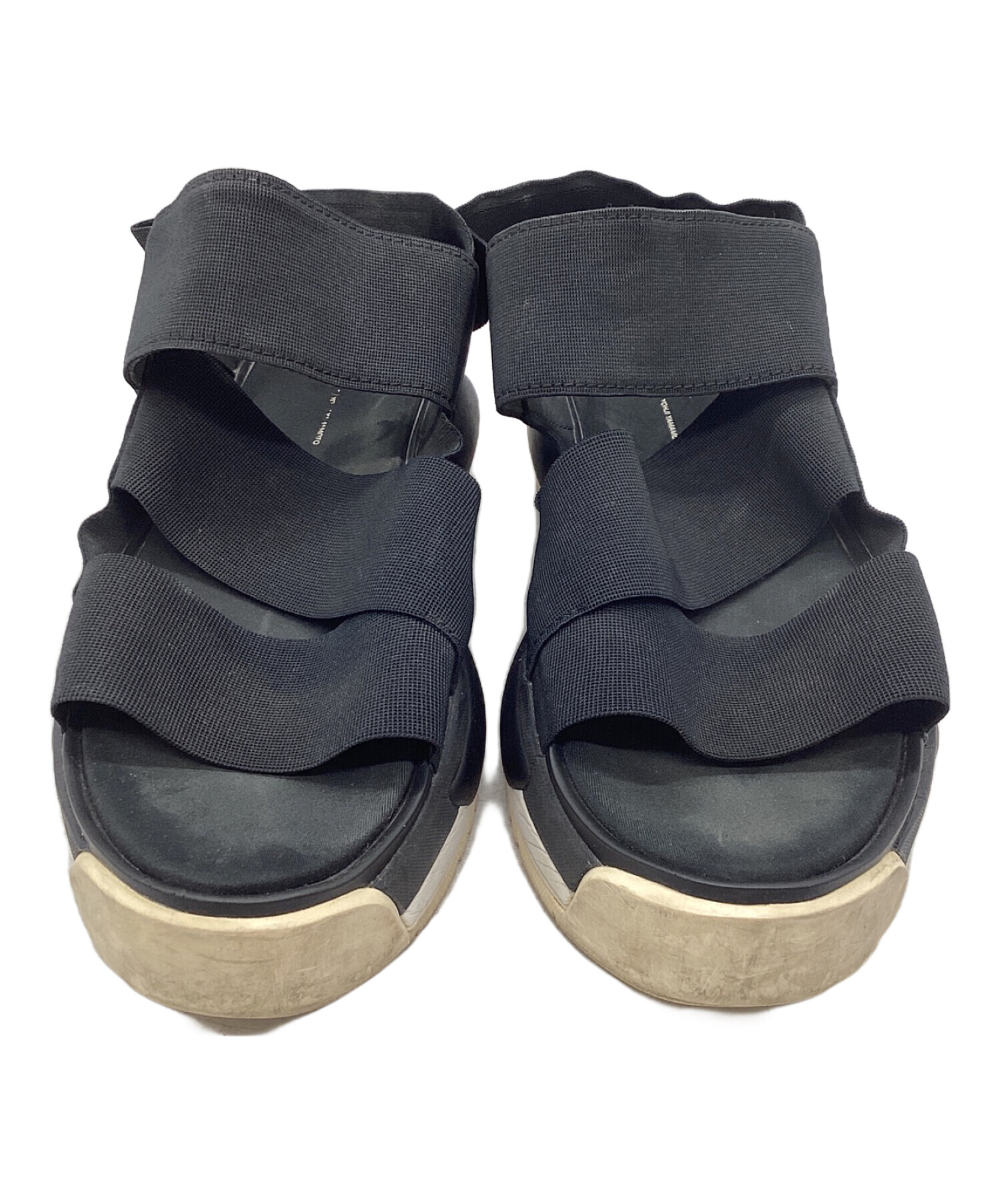 中古・古着通販】Y-3 (ワイスリー) RIVALRY SANDAL ブラック サイズ