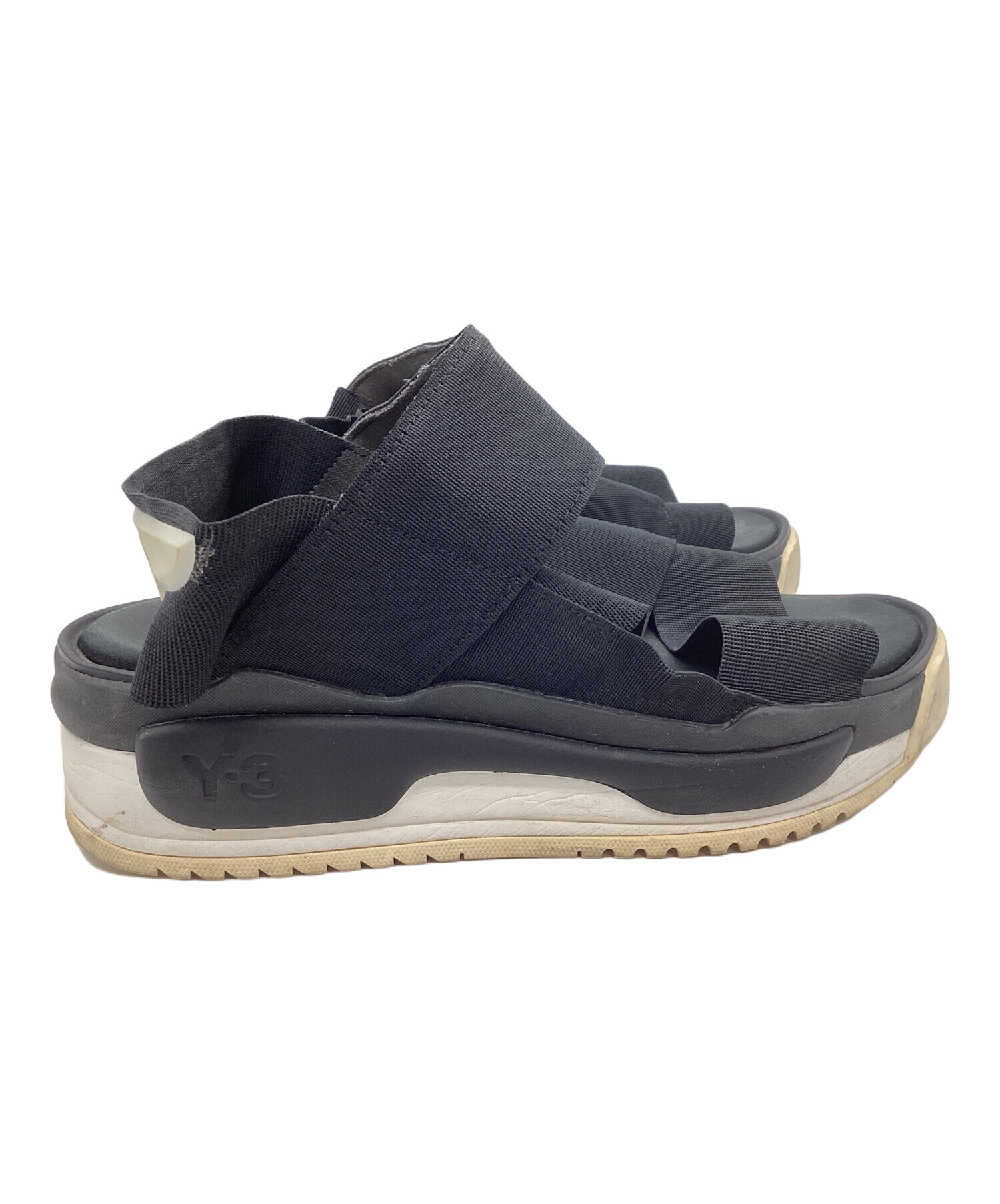 中古・古着通販】Y-3 (ワイスリー) RIVALRY SANDAL ブラック サイズ