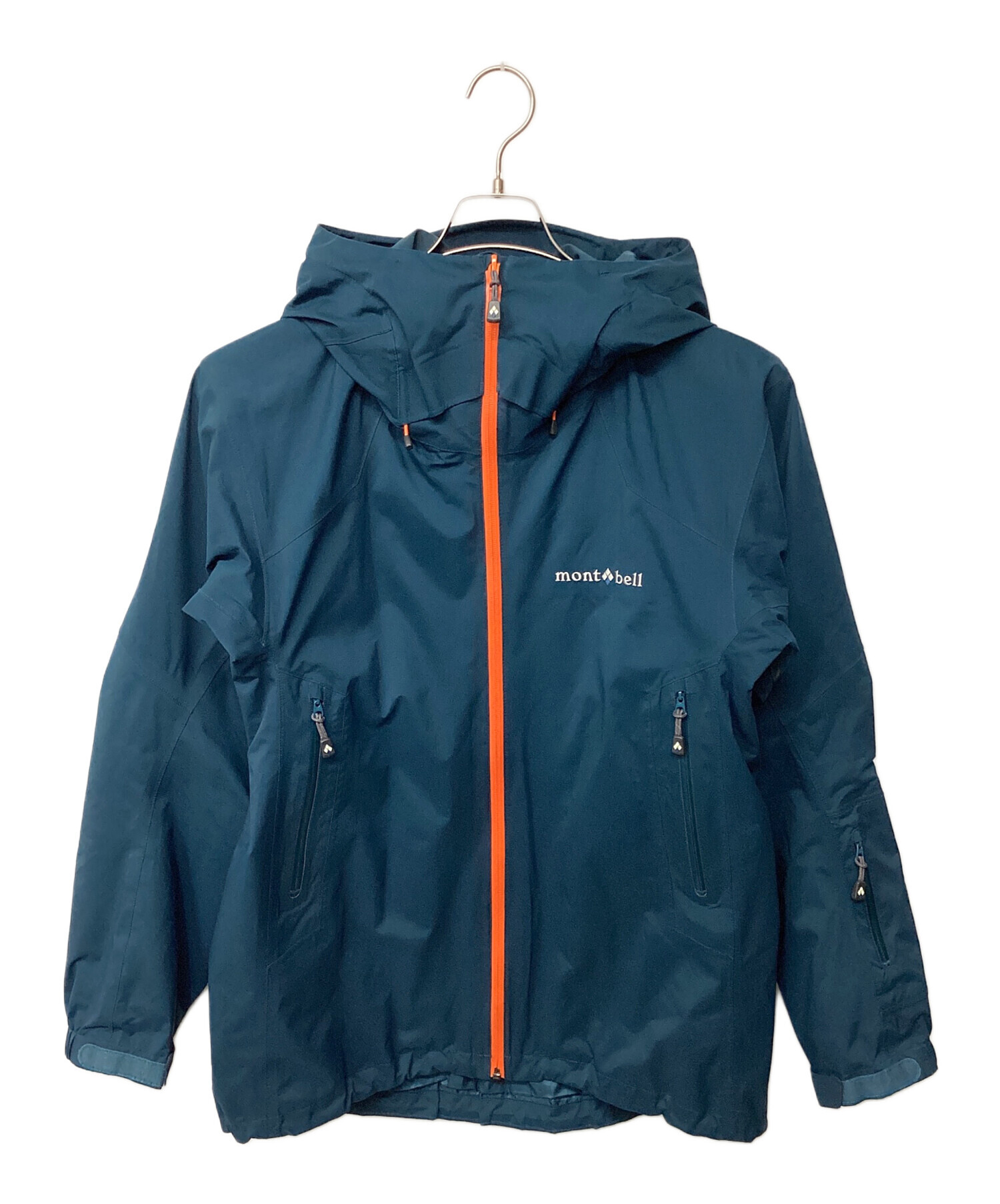 【新品・未使用】mont-bell ストームパーカ 【メンズ　Sサイズ　ブルー】 中古・古着通販】mont-bell (モンベル) ストームパーカ(トレッキング