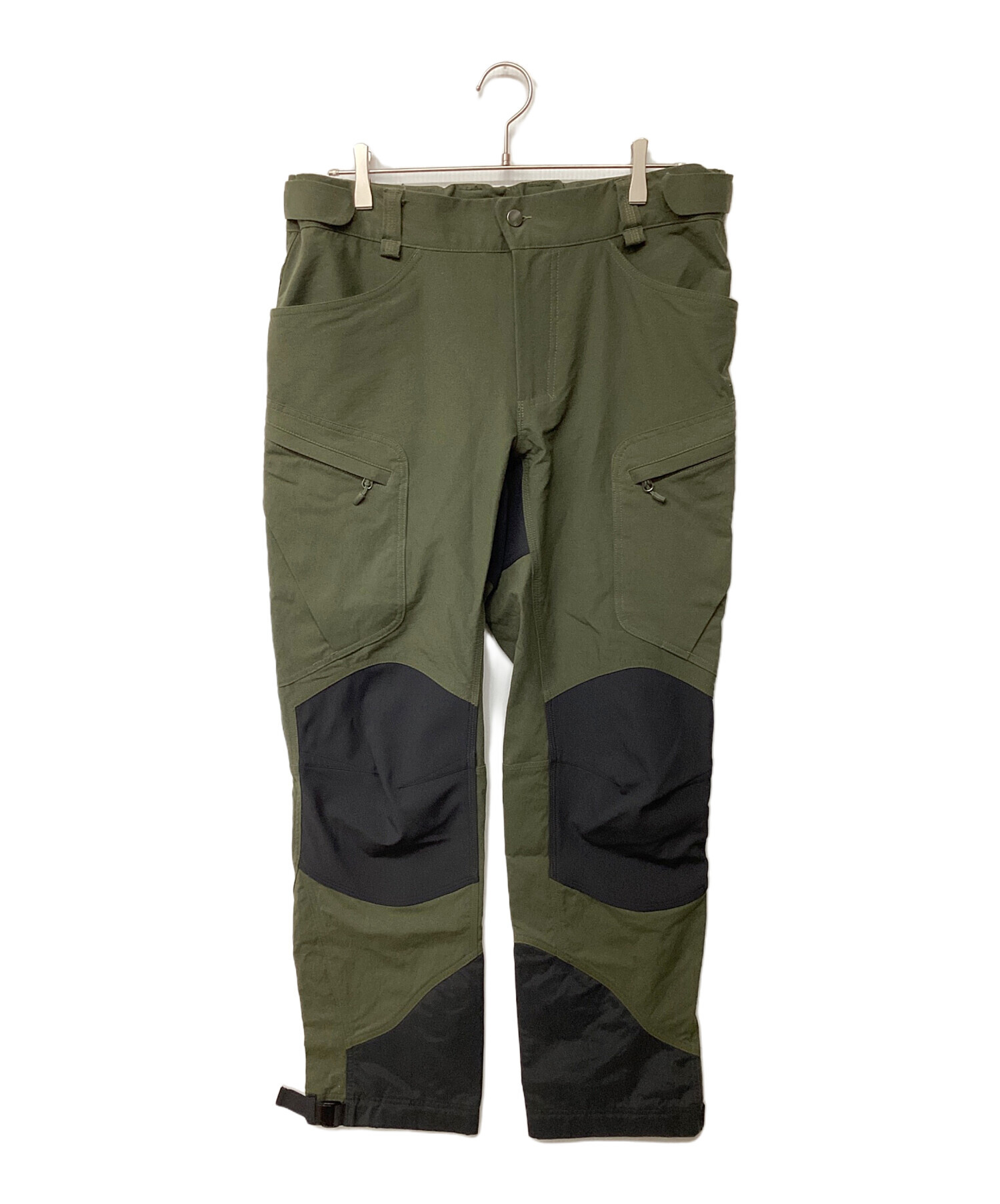 【新品・タグ付き】Haglöfs オリーブグリーン スノーボードパンツ 中古・古着通販】HAGLOFS (ホグロフス) ラグド マウンテン パンツ