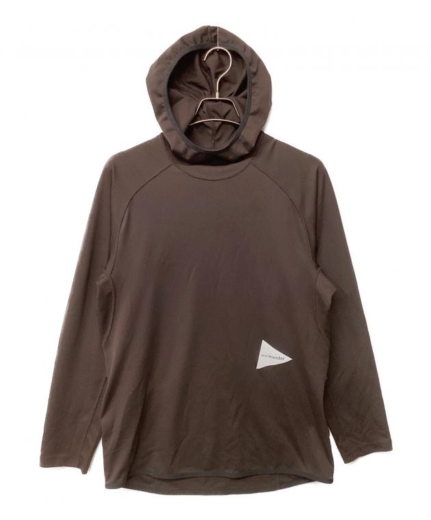 中古・古着通販】and wander (アンドワンダー) dry jersey LS hoodie
