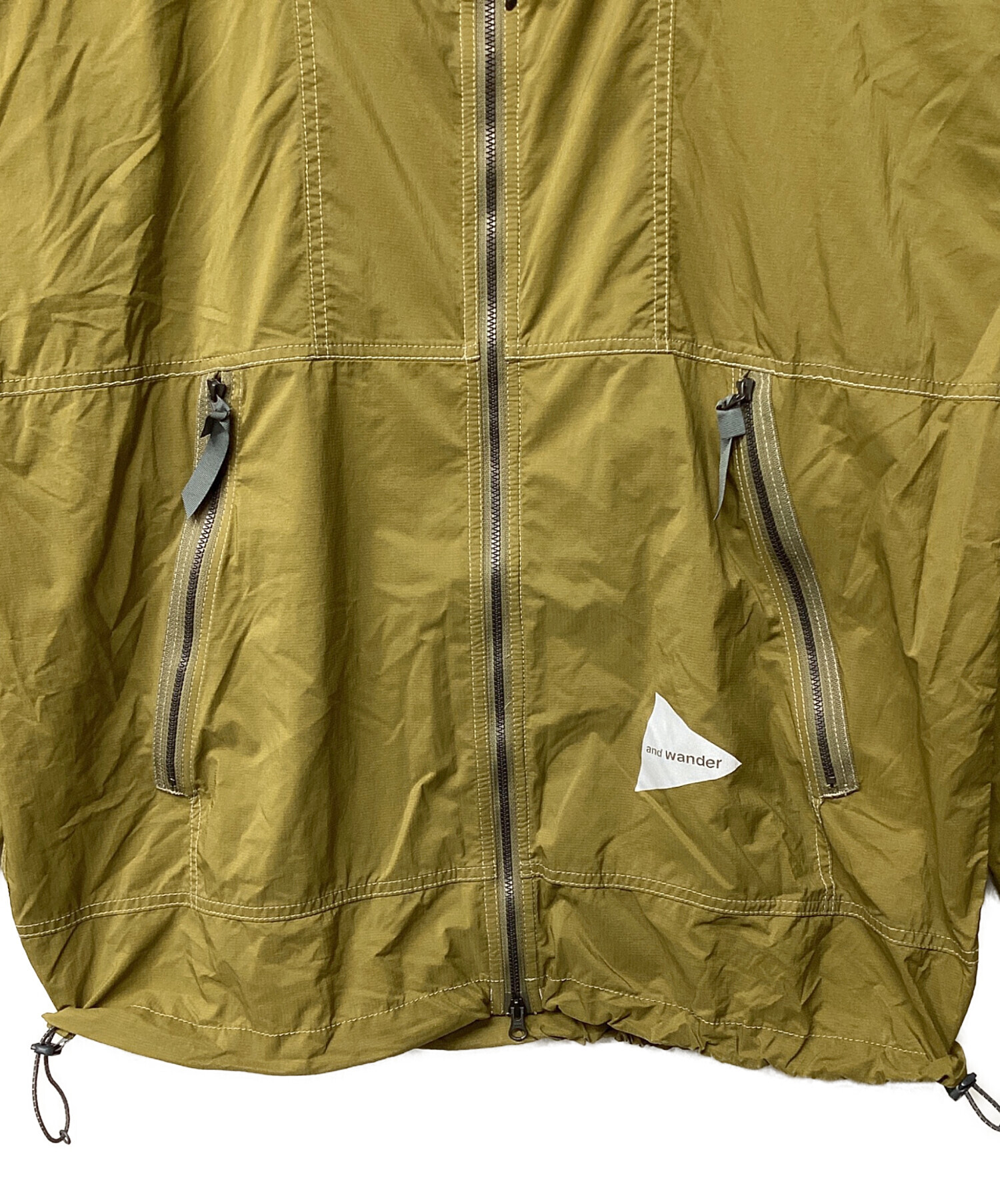 中古・古着通販】and wander (アンドワンダー) PERTEX wind jacket 