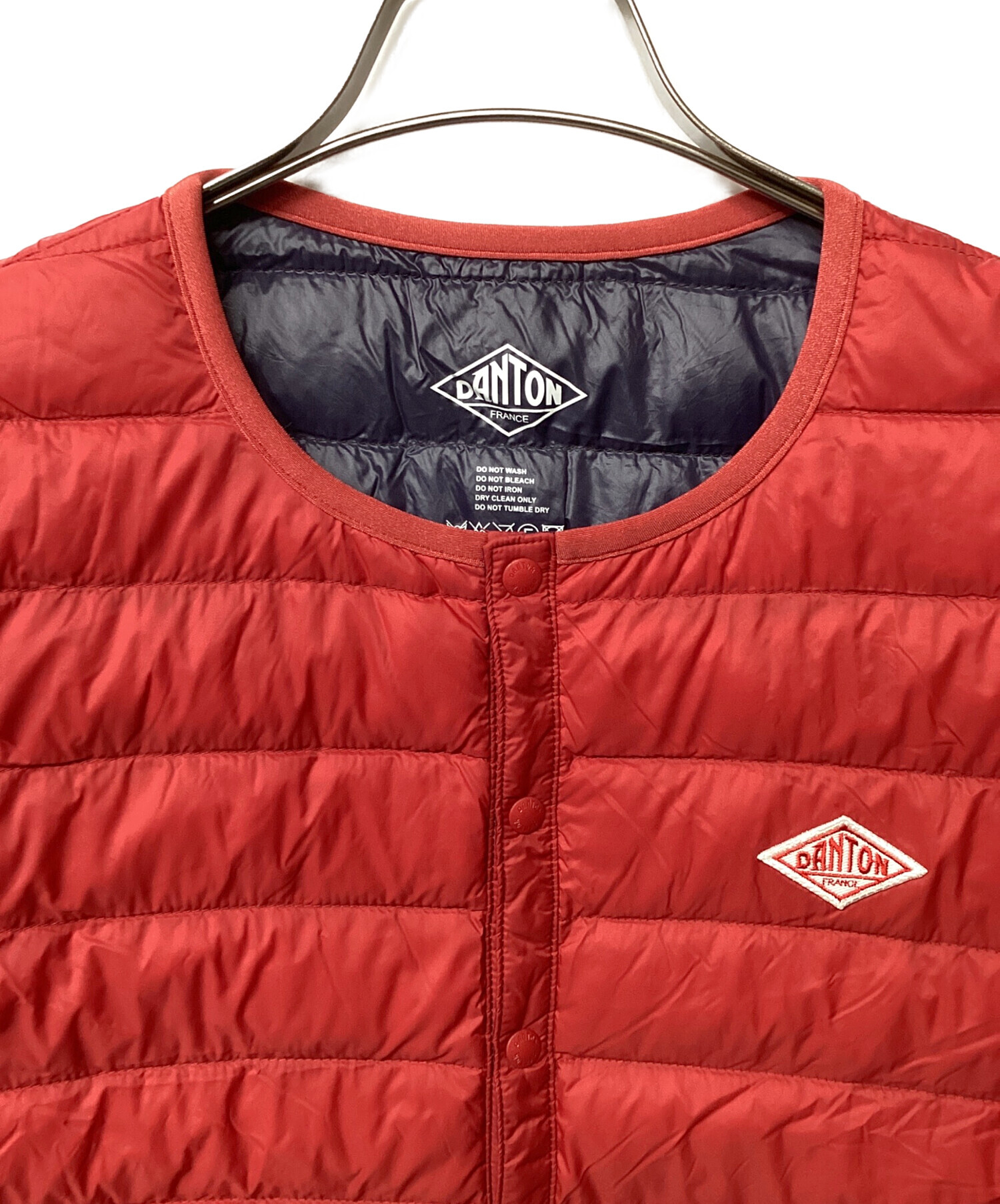 中古・古着通販】DULTON (ダルトン) インナーダウン レッド サイズ:M 