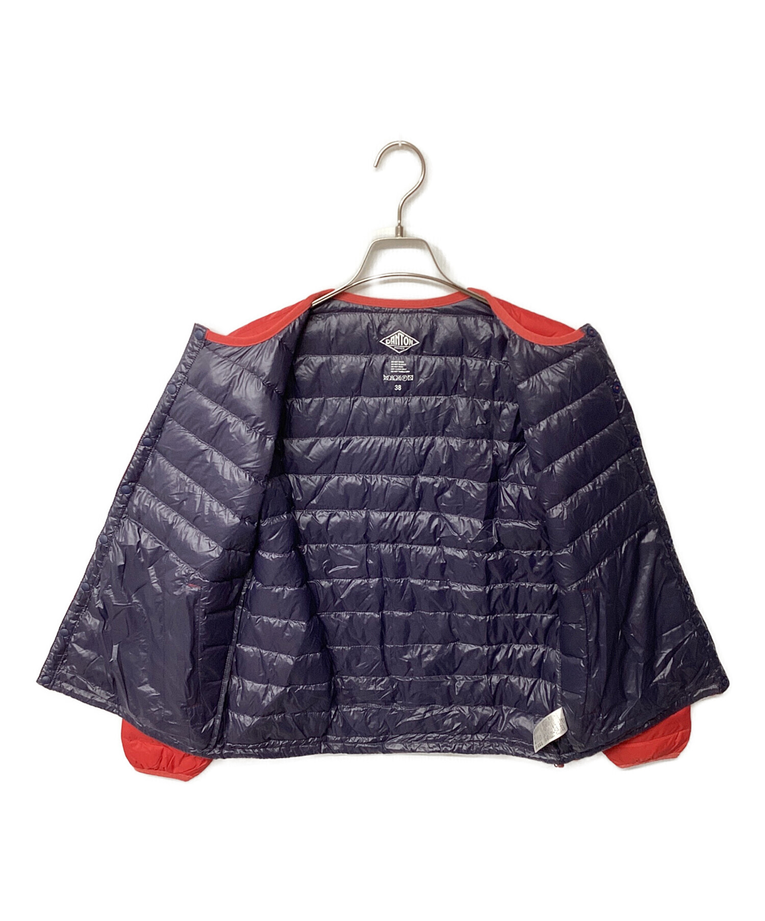 中古・古着通販】DULTON (ダルトン) インナーダウン レッド サイズ:M 