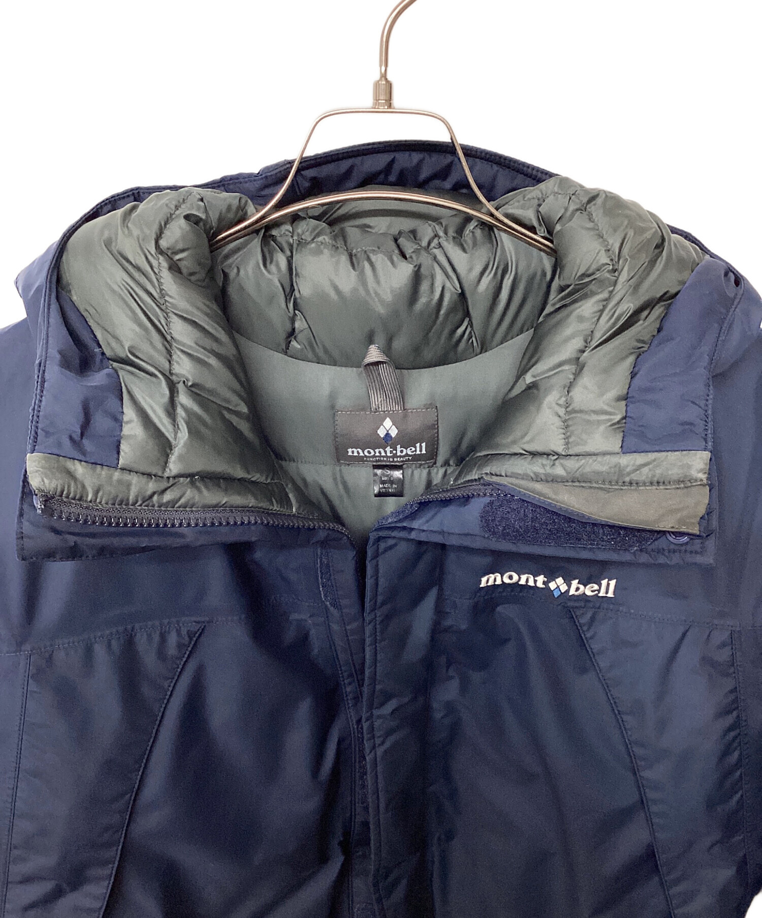 中古・古着通販】mont-bell (モンベル) パウダーランドパーカ ネイビー 