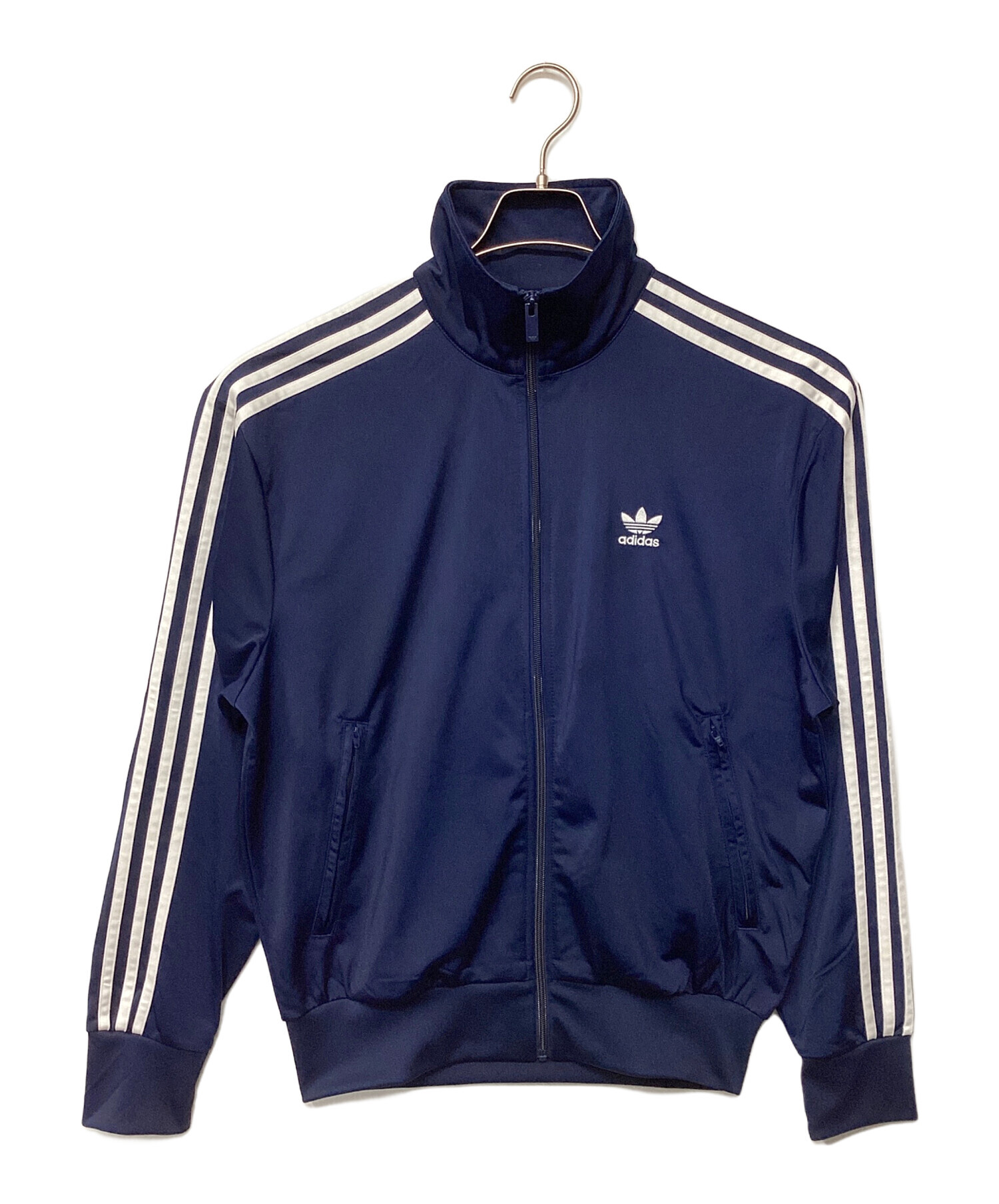 美品☆アディダス トラックジャケット 紺 M ファイヤーバード IR9893 中古・古着通販】adidas (アディダス) ジャージトップ ネイビー サイズ
