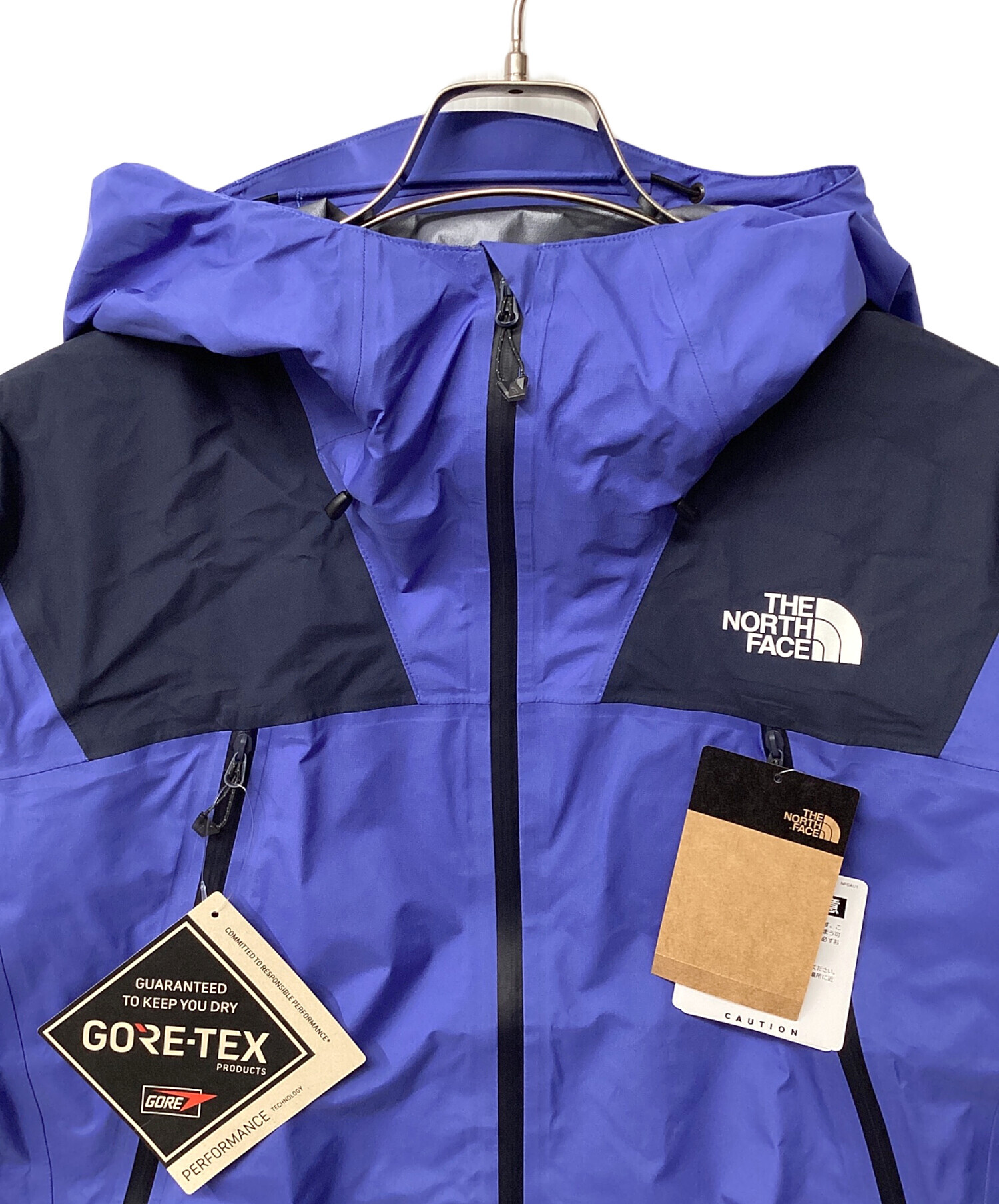THE NORTH FACE ネイビー レインウェア フード　ゴアテックス　美品 中古・古着通販】THE NORTH FACE (ザ ノース フェイス) クライムライト