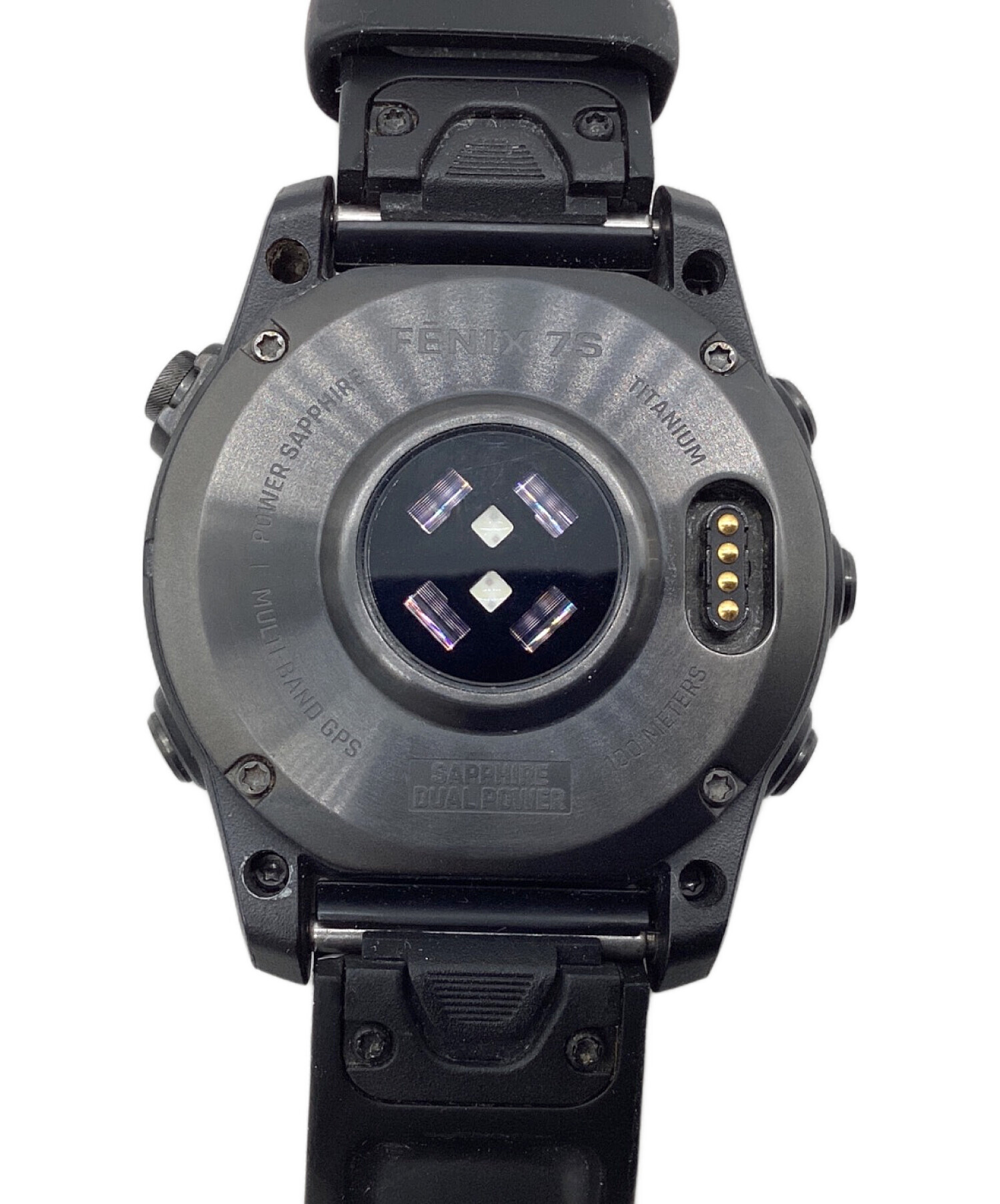 中古・古着通販】GARMIN (ガーミン) fēnix 7S Sapphire Dual Power