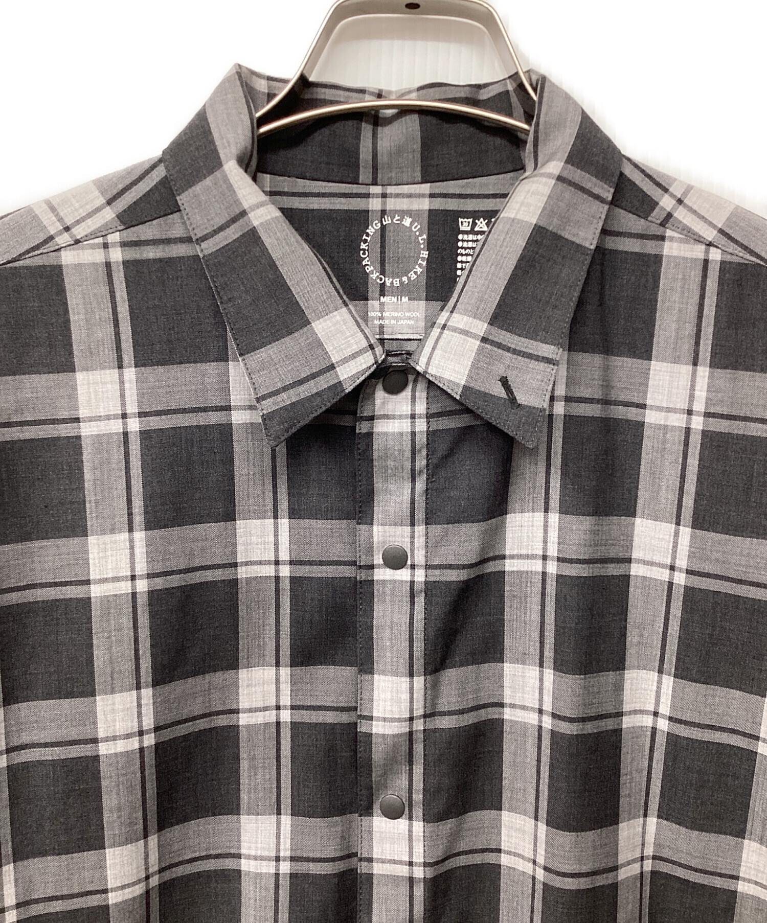 中古・古着通販】山と道 (ヤマトミチ) Merino Short Sleeve Shirt 