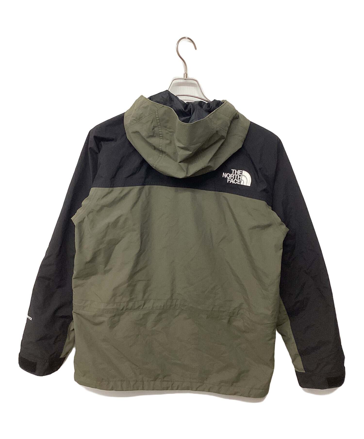 THE NORTH FACE マウンテンライトジャケットパオリーブ ブラック 中古・古着通販】THE NORTH FACE (ザ ノース フェイス) マウンテン