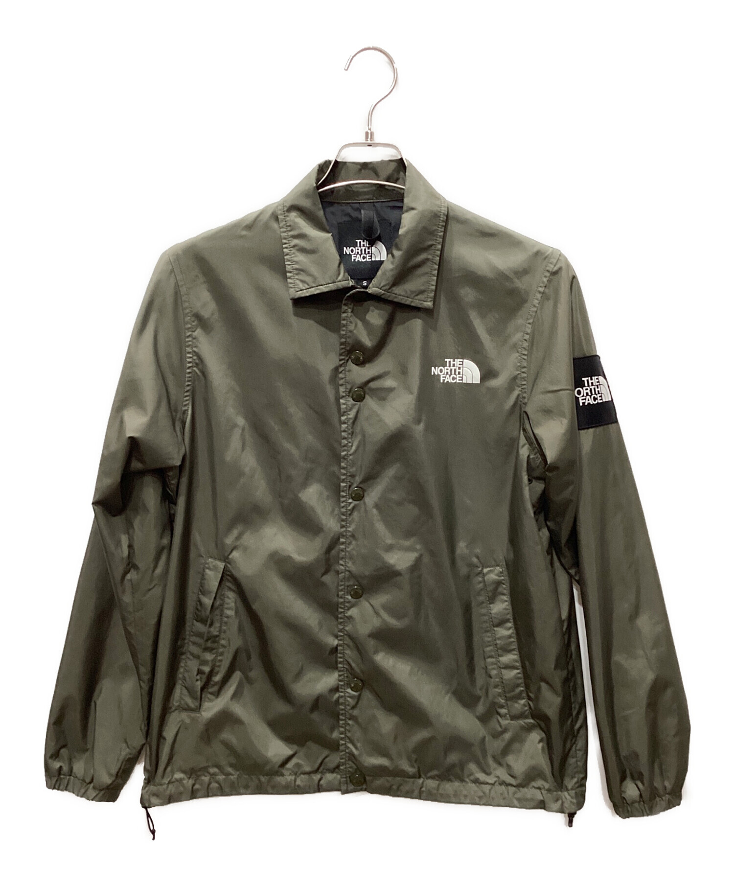 THE NORTH FACE ナイロンコーチジャケット XL オリーブ 中古・古着通販】THE NORTH FACE (ザ ノース フェイス) コーチ