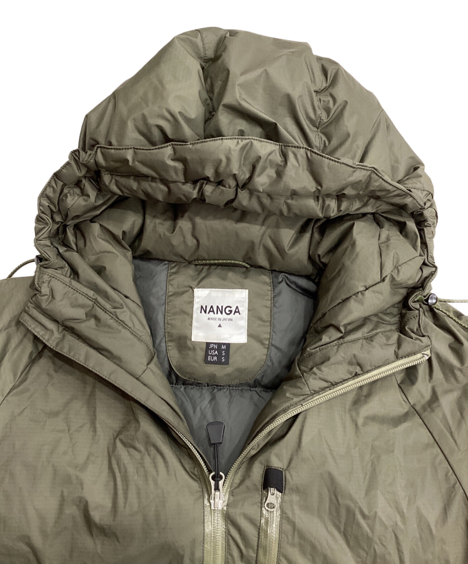 NANGA AURORA ダウンジャケット オリーブ AURORA DOWN JACKET / オーロラダウンジャケット メンズ N1AJ | NANGA