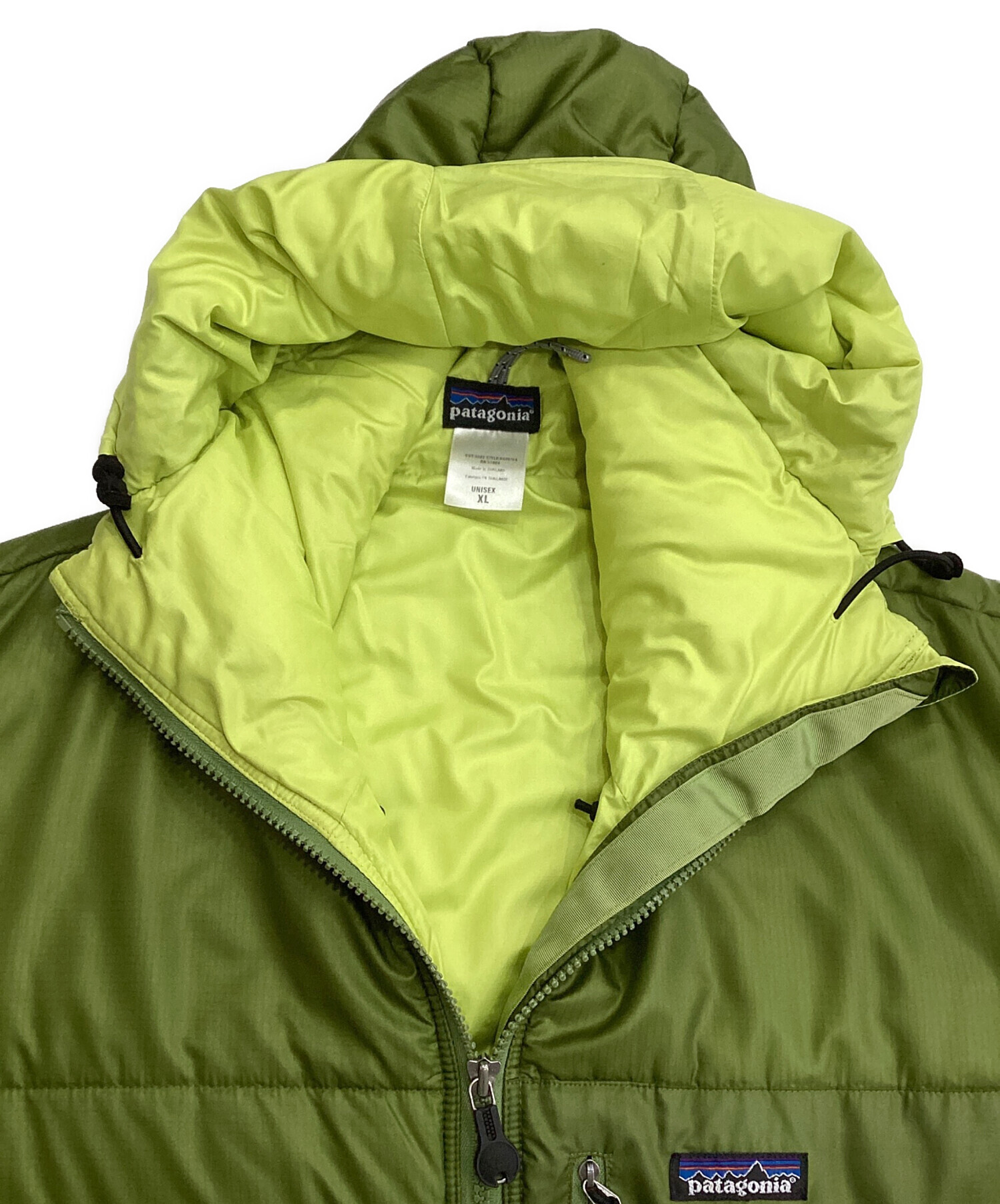 中古・古着通販】Patagonia (パタゴニア) ダスパーカー 黄緑 サイズ:XL