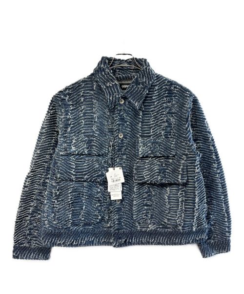  × MYne MIHARA YASUHIRO / ×MYne/デニムジャケット/Gジャン/XL/コットン/インディゴ/ロゴ総柄/M147630012 5508000089957552_01_1580w.jpeg
