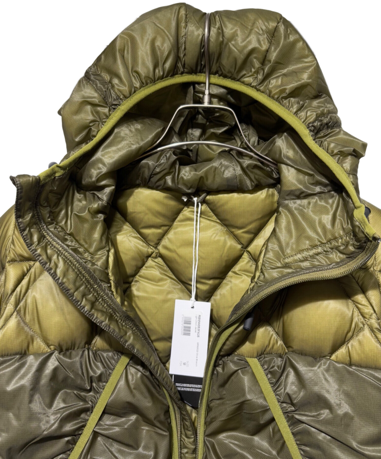 中古・古着通販】ROA (ロア) Light Down Jacket オリーブ サイズ:SIZE